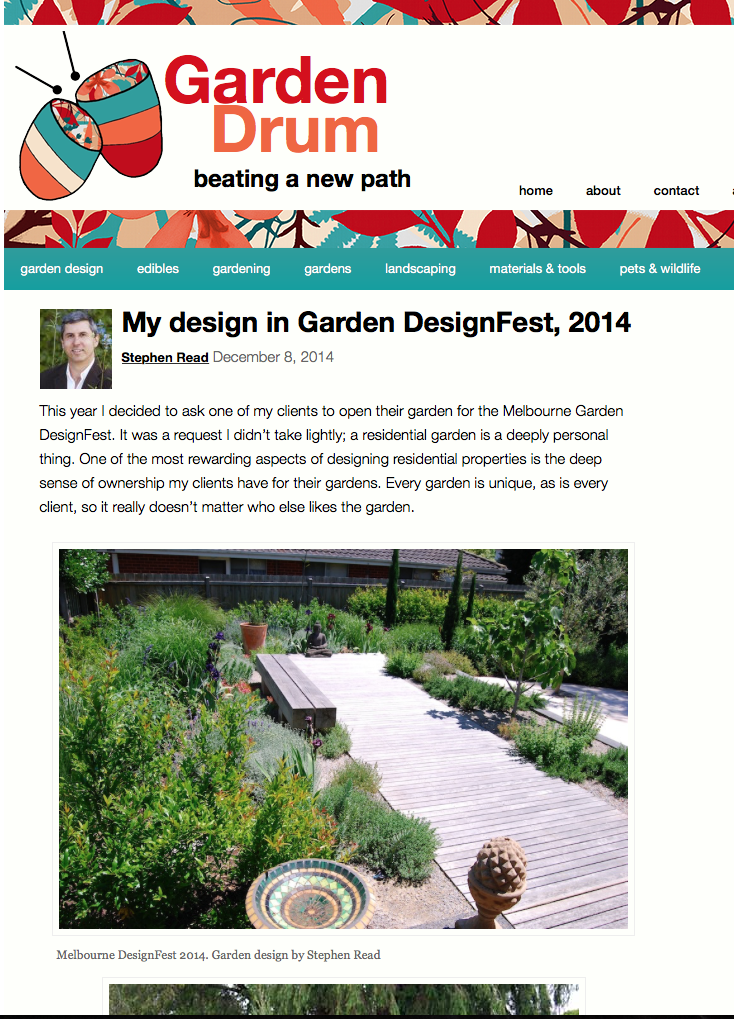 Garden Drum Blog 2014