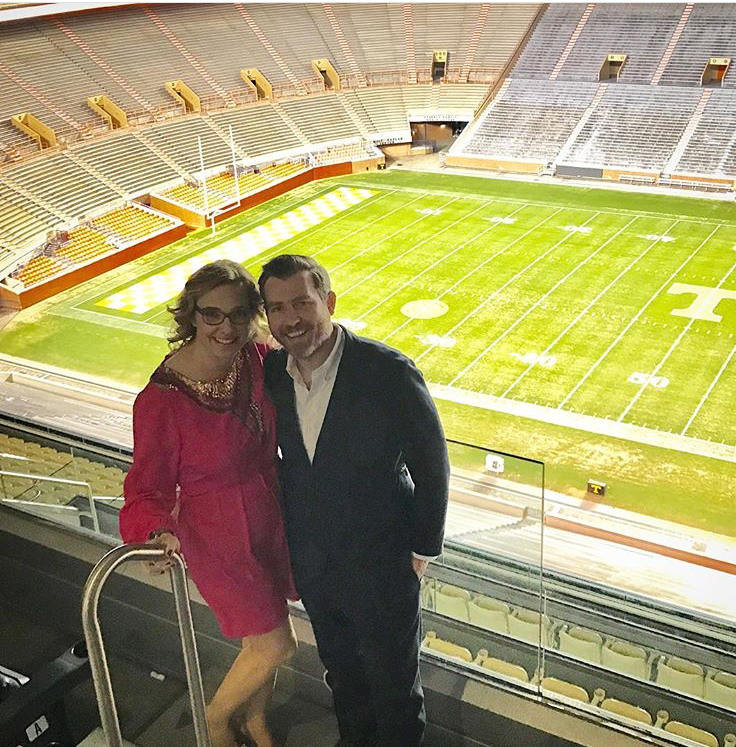 Michele and Andy Purcell, Neyland Stadium