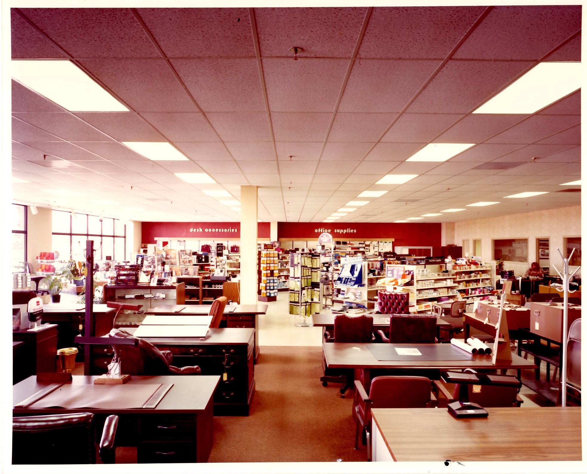 Picture taken in the mid 1980s-Furniture Showroom of Tom Lawler's