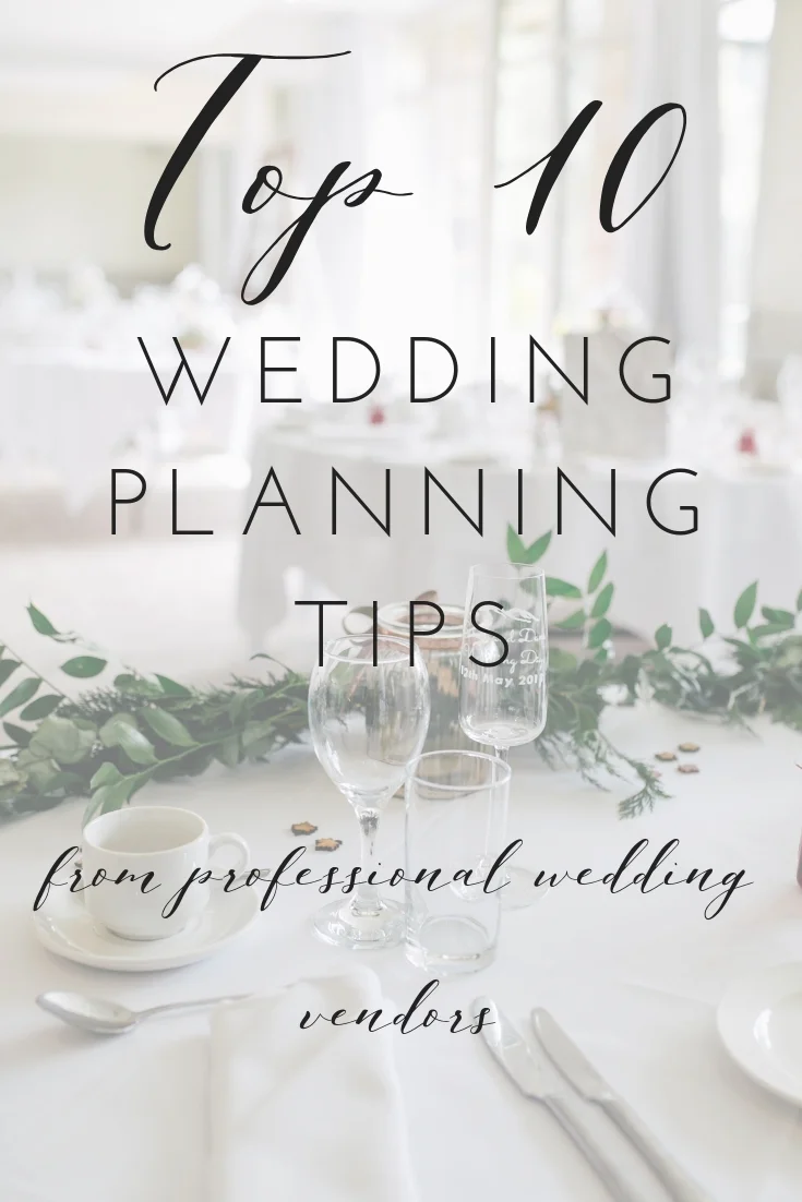 Wedding Planning Q&amp;A Session-Follow-up: Notes from our "Girl's Night In"