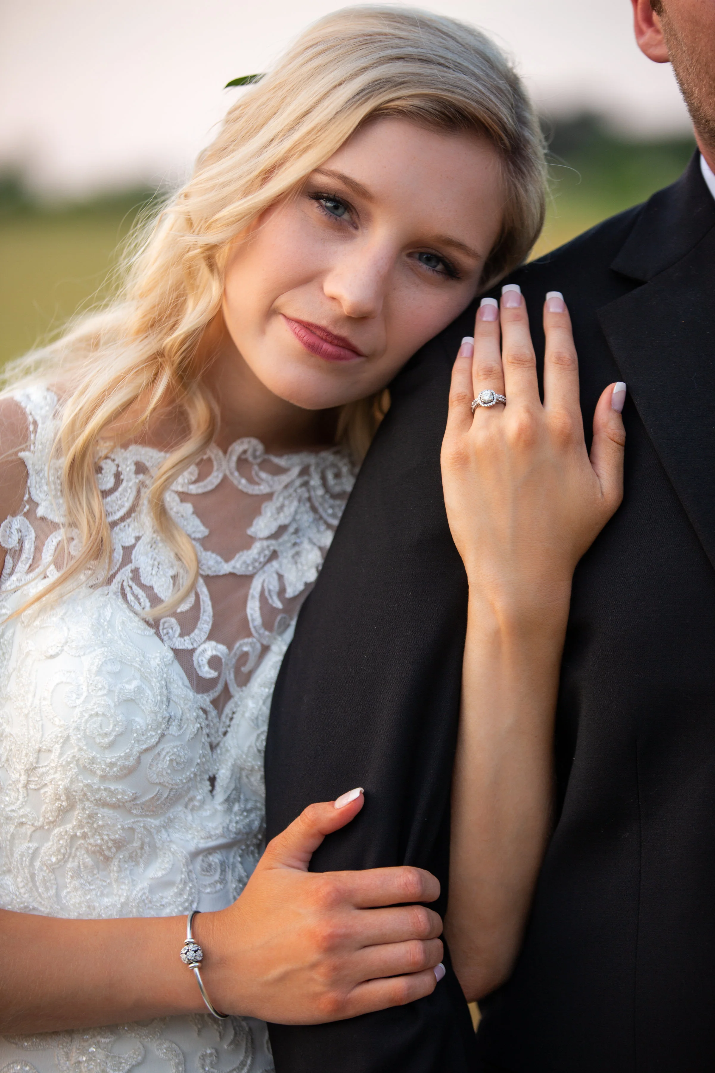 Jessica &amp; Alex: Blue Gray, Greenery Inspired, Sunset Summer Wedding