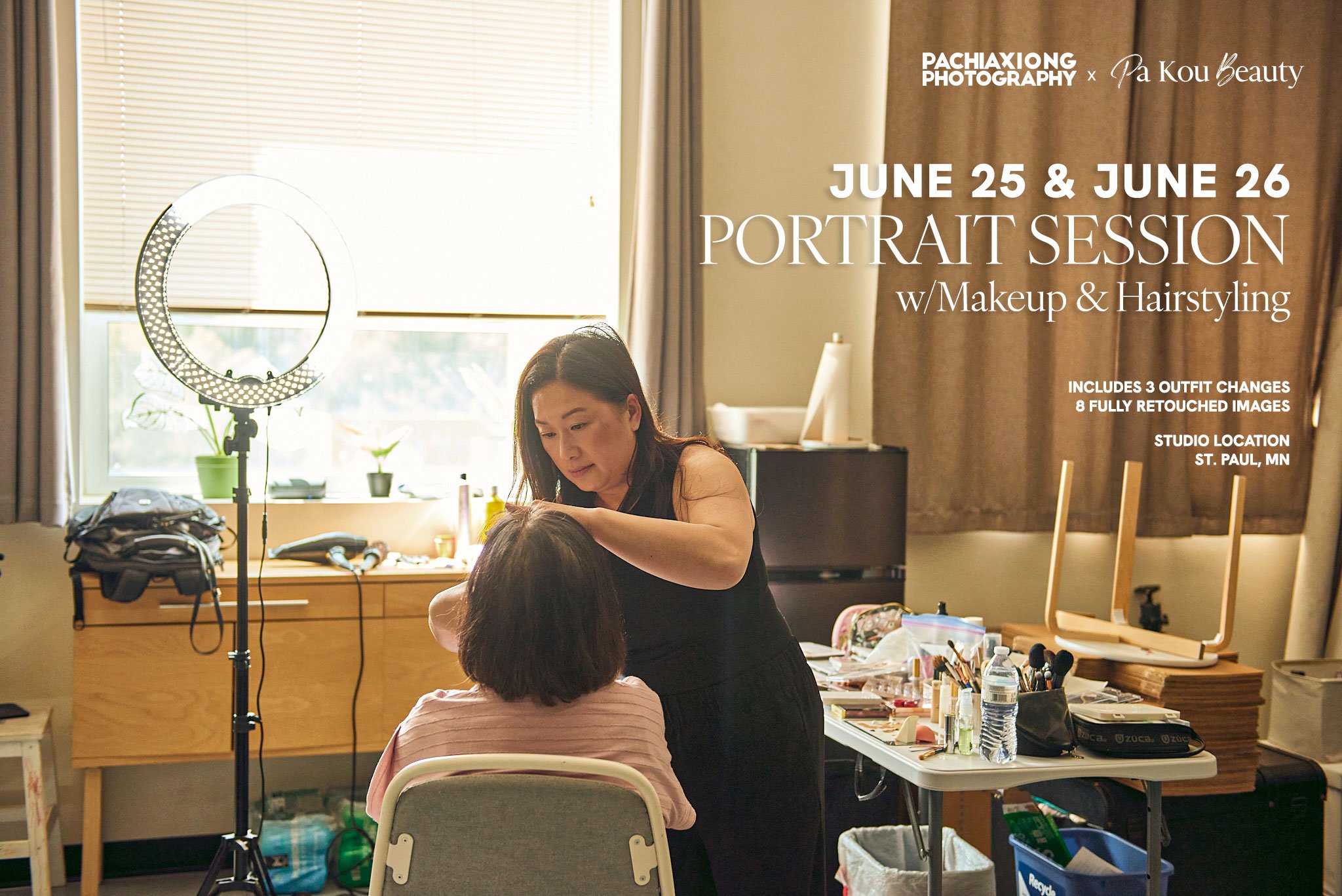 𝗦𝘁𝗶𝗹𝗹 𝗕𝗼𝗼𝗸𝗶𝗻𝗴!

Our Full Soft Glam Photoshoots with Pa Kou Beauty are still open &mdash; but spots are limited.

If you&rsquo;ve been thinking about finally doing a photoshoot just for you, this is your moment.
&bull; Soft, natural glam b