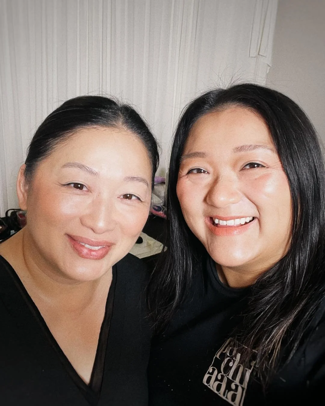 Happiest Birthday to my sister, Pa Kou! Pa Kou Beauty 

She flew in this week so we can do creative testing in the studio together, while also being with family. This is our 3rd day working but will be taking a break this evening. 🥰 

Wish her a Hap