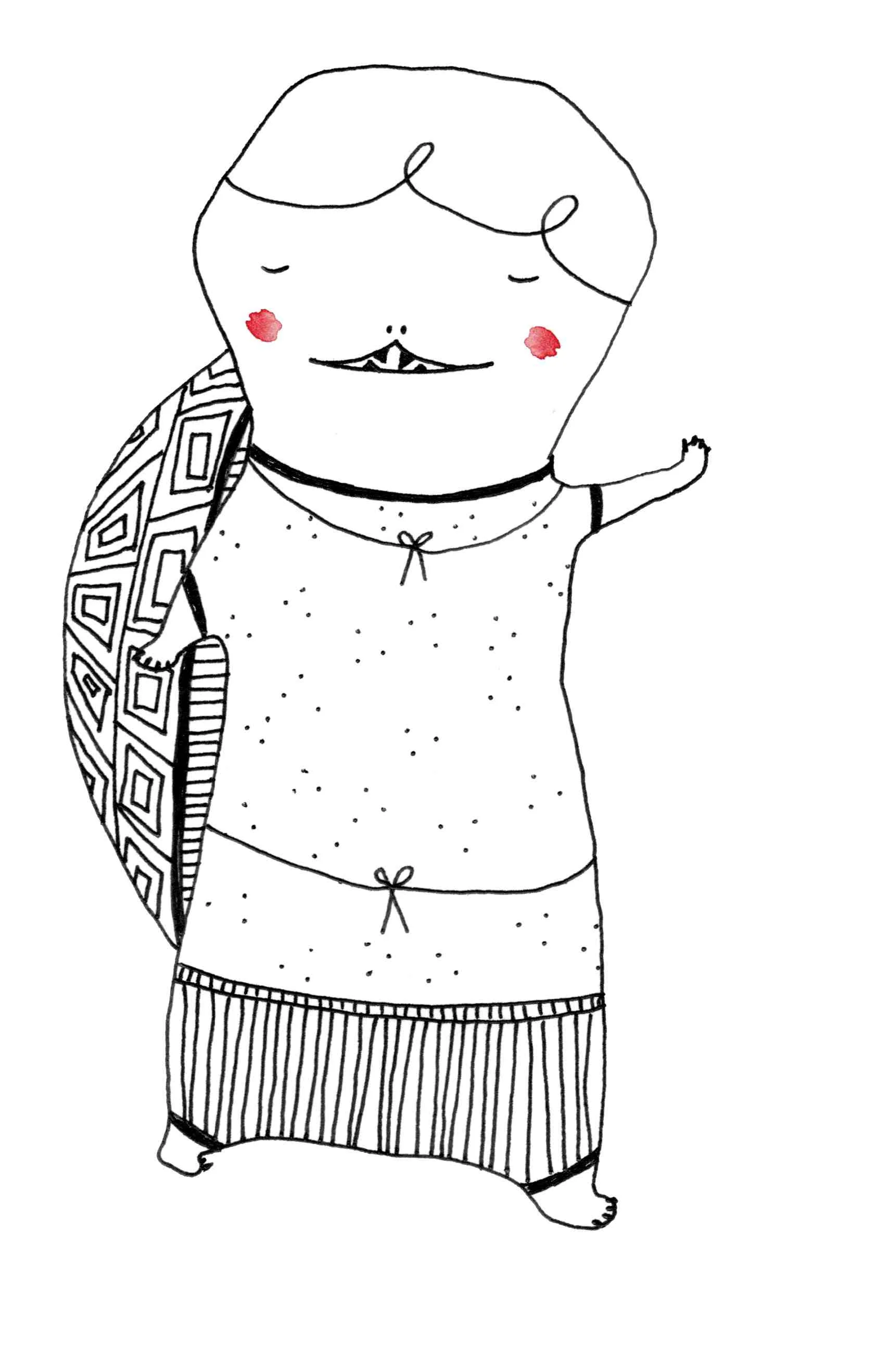 Schildkröte Loreen.