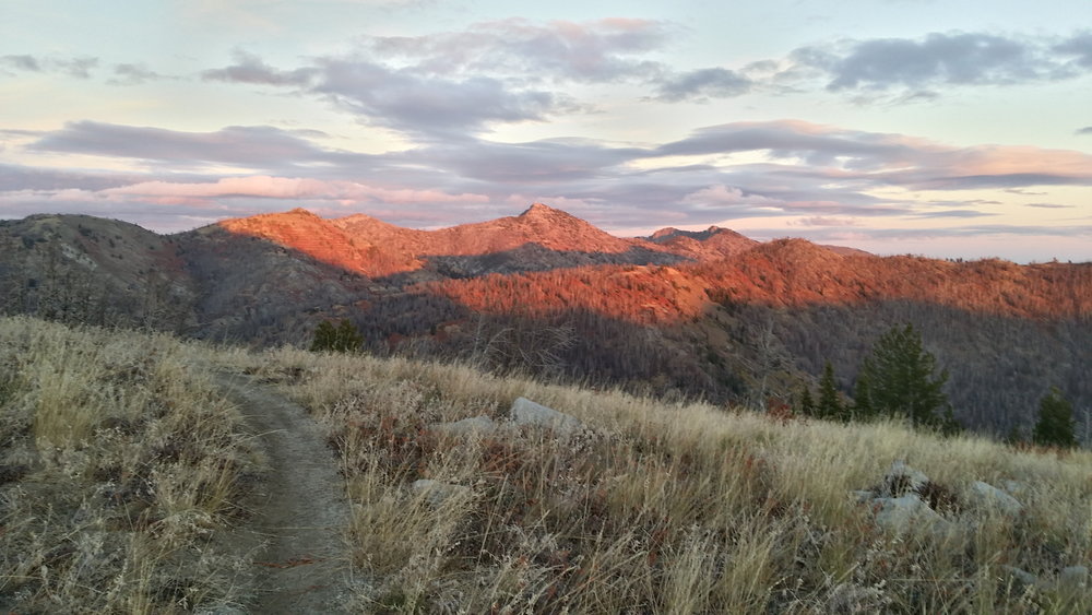 Trinity Ridge at Sunset