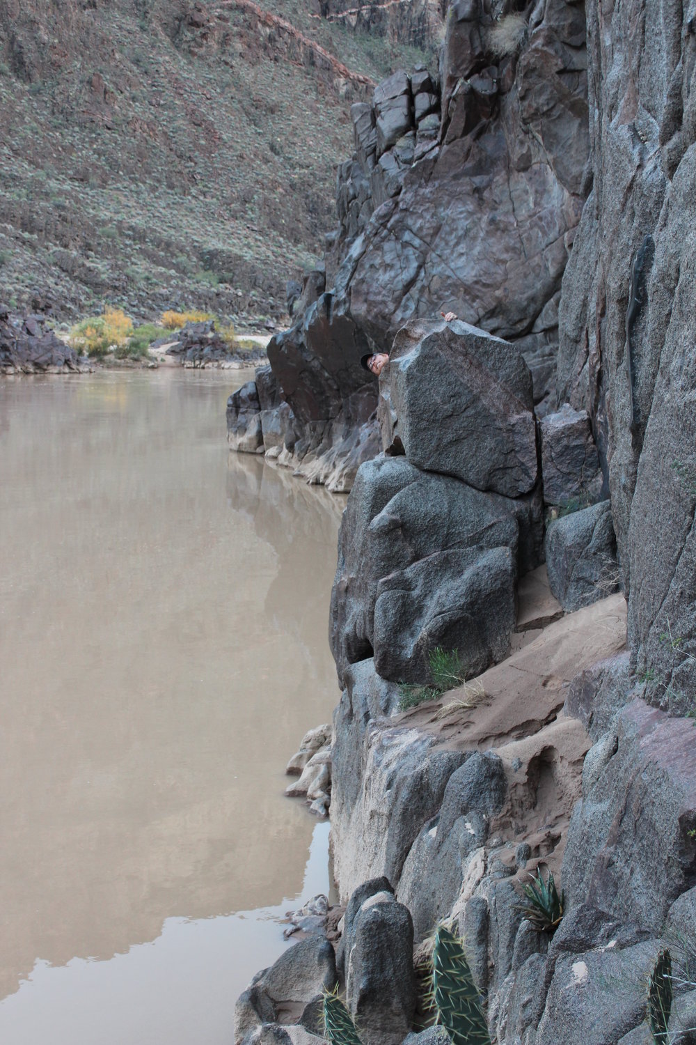 We had some fun playing around the rocks at the end of the beach.