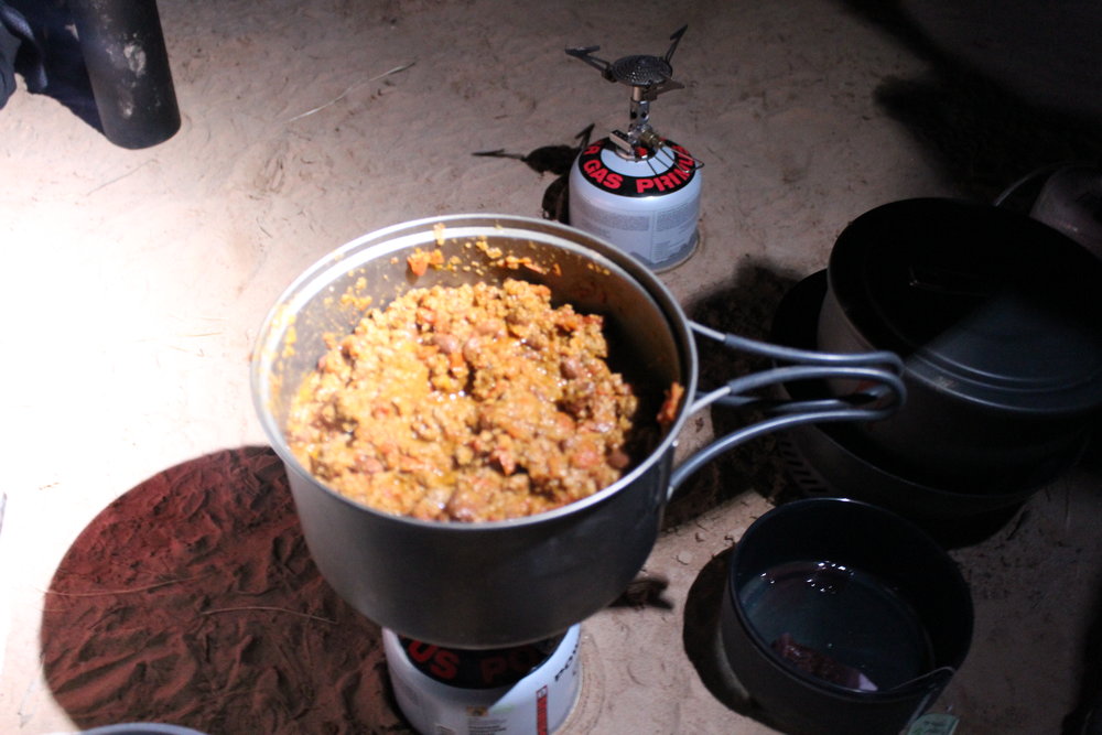 Homemade chili for dinner.  Yum.