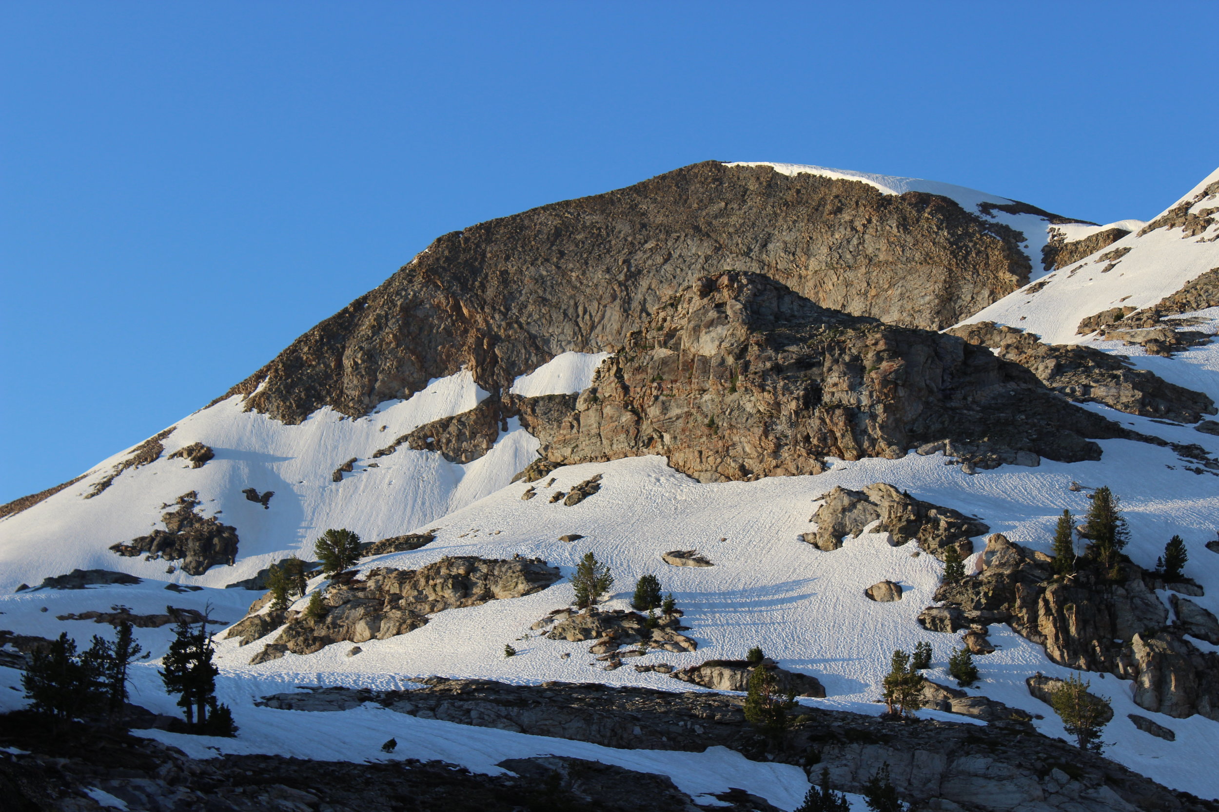 Ruby dome from the lower saddle.