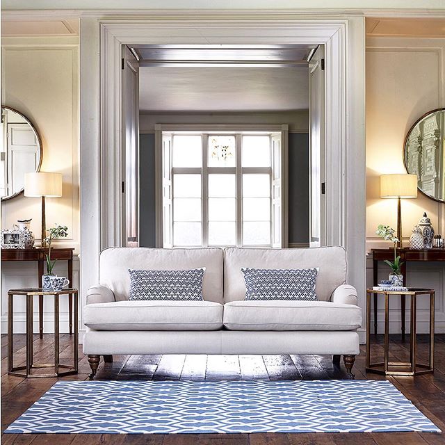 We shot these beautiful sofas on location for mail order company Kirkdale #upholstery #furnituredesign #furniture #sofa #location #interiordesign