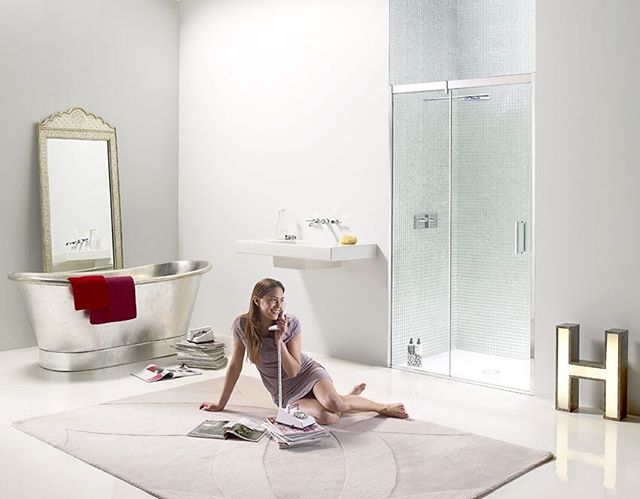 Studio shoot for Matki #shower #bath #bathroom #interiordesign #furnituredesign #roomset #furniture #photography