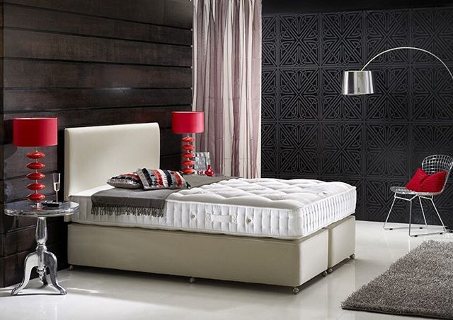 studio shoot for Gainsborough Beds #photography #studio #beds #mattress #roomset #furnituredesign #interiordesign #furniture