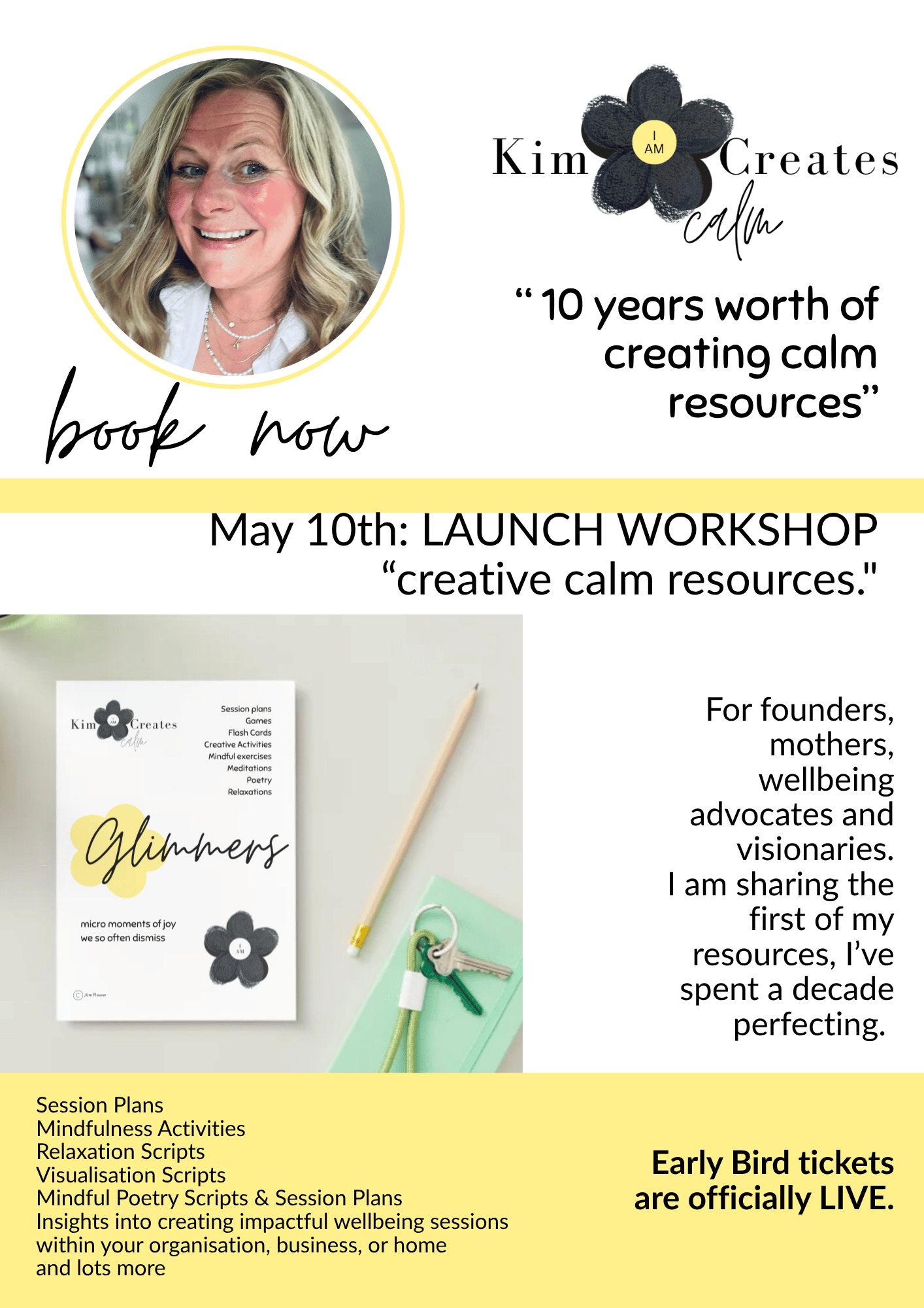 Launch Workshop Creative Calm Resources