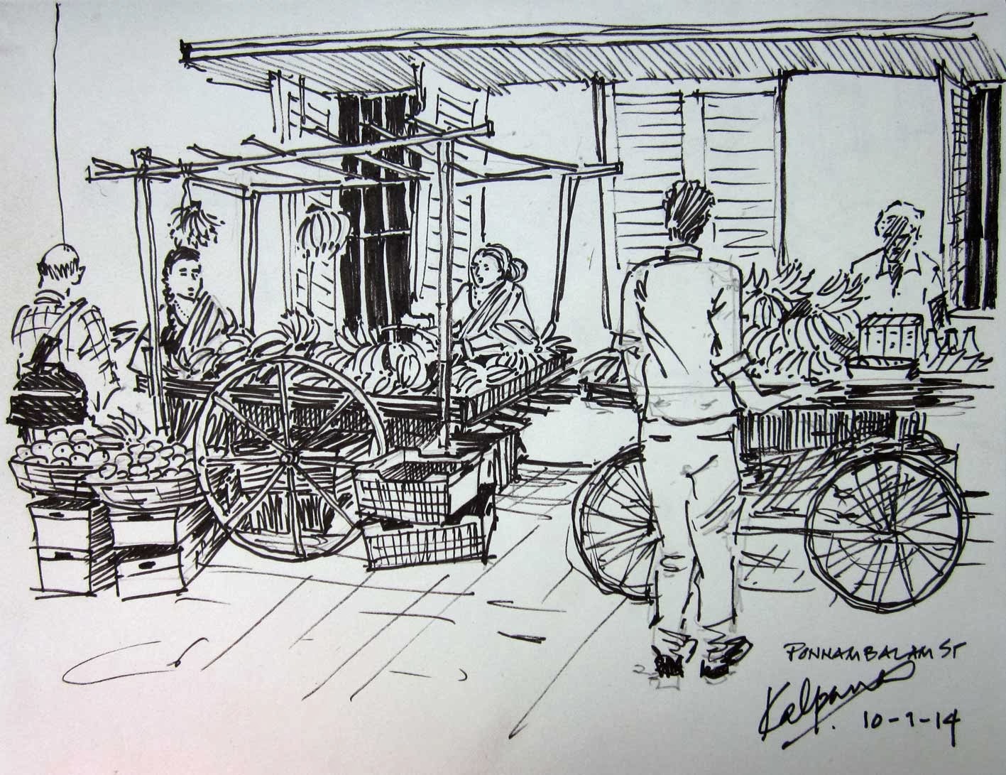 Illustration Credit - Kalpana Balaji (http://kalpanabalaji.blogspot.in)