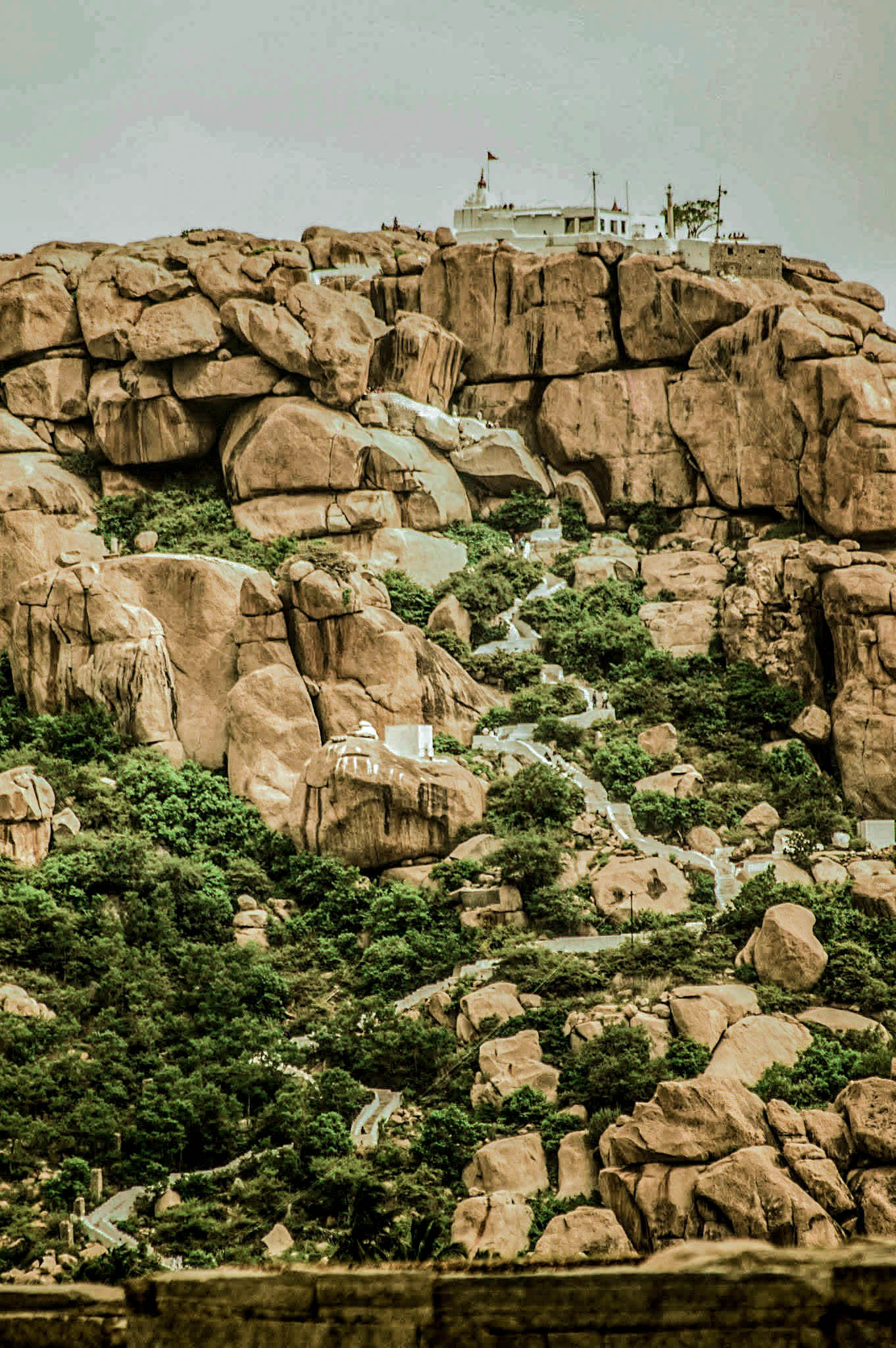 Anegondi, a place believed to be the birthplace of Hanuman