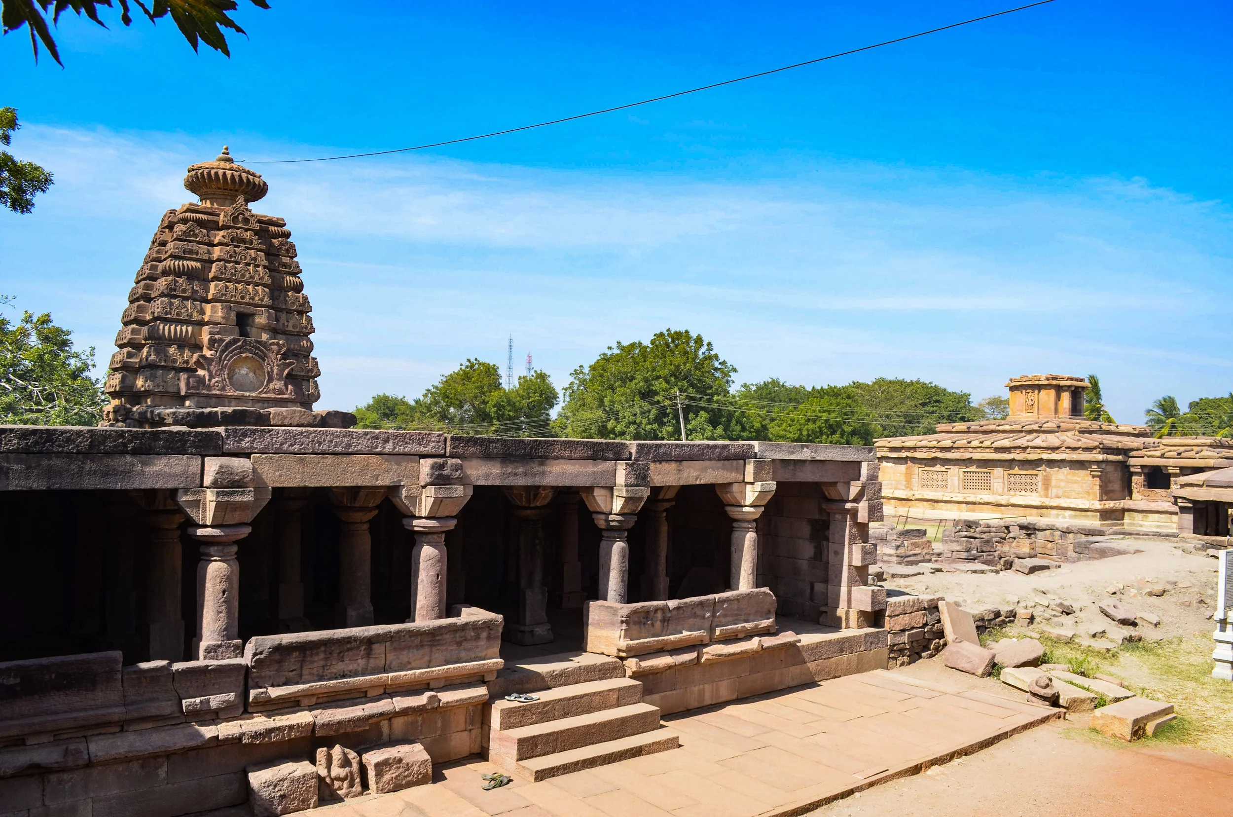 Aihole, November 2017 The pillars held strongly the ageless wonder.