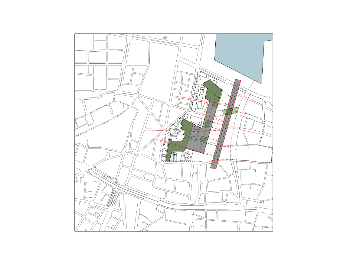  The project understands the articulation of the political in a new secular city centre as dependent on a synthesis of the domestic sphere of the individual and a public space of coexistence, and uses the central hall type to explore this spatial rel