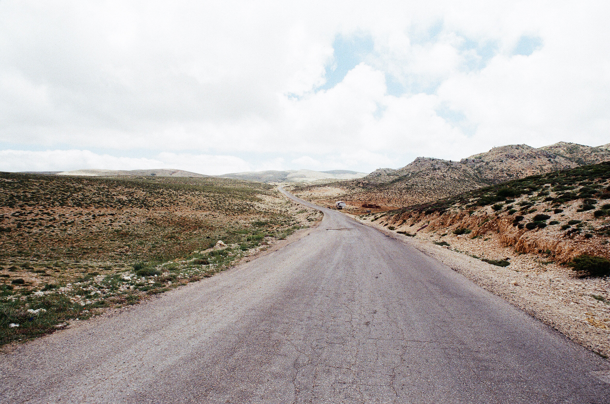  This series focuses on a single road that crosses one of the highest points of the northern ridge of Mount Lebanon, linking the high remote villages of the western slopes with the Beqaa valley.  