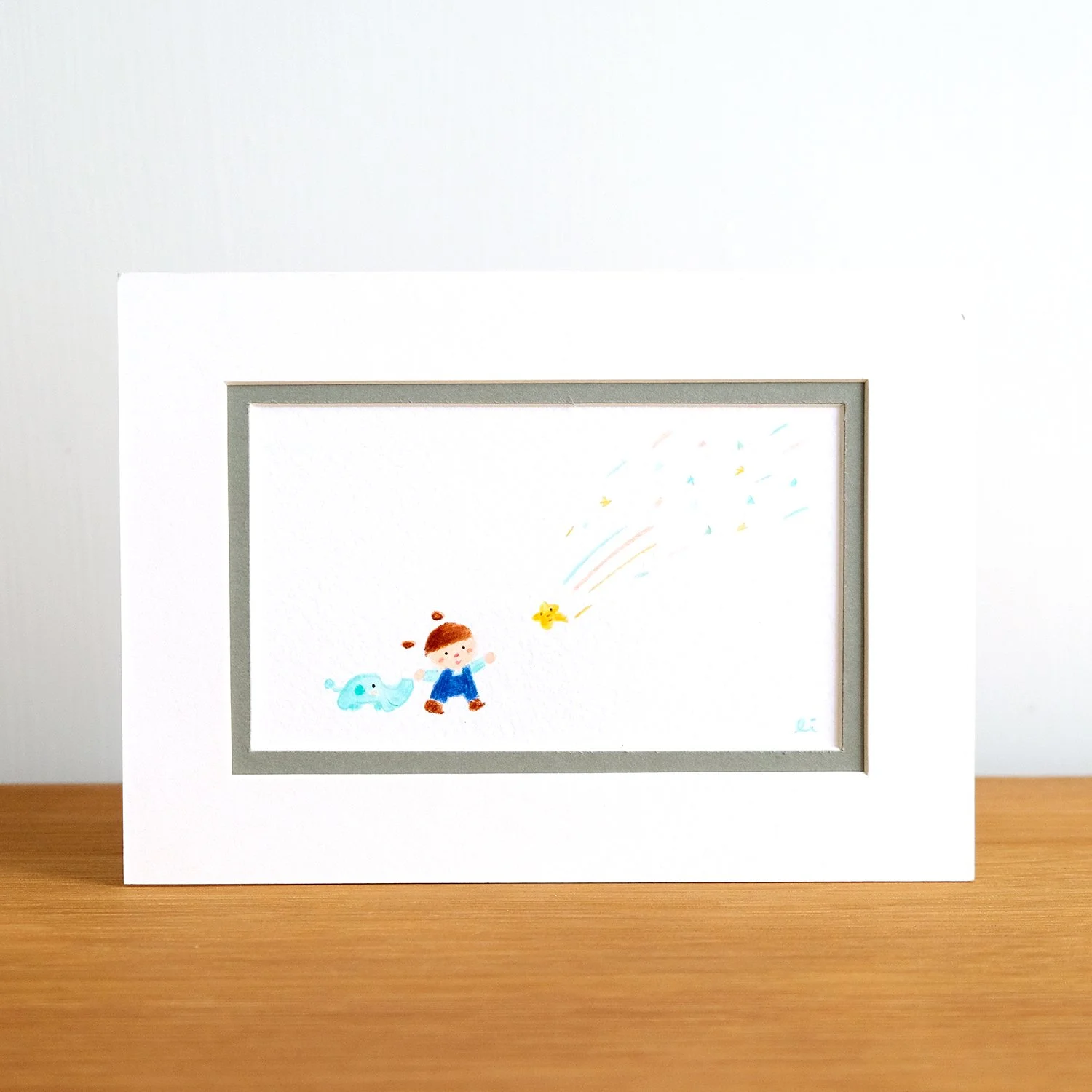 Magical star mini original drawing 魔幻星星 小原畫