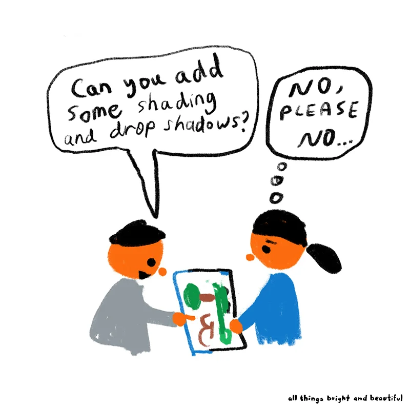 No, please no