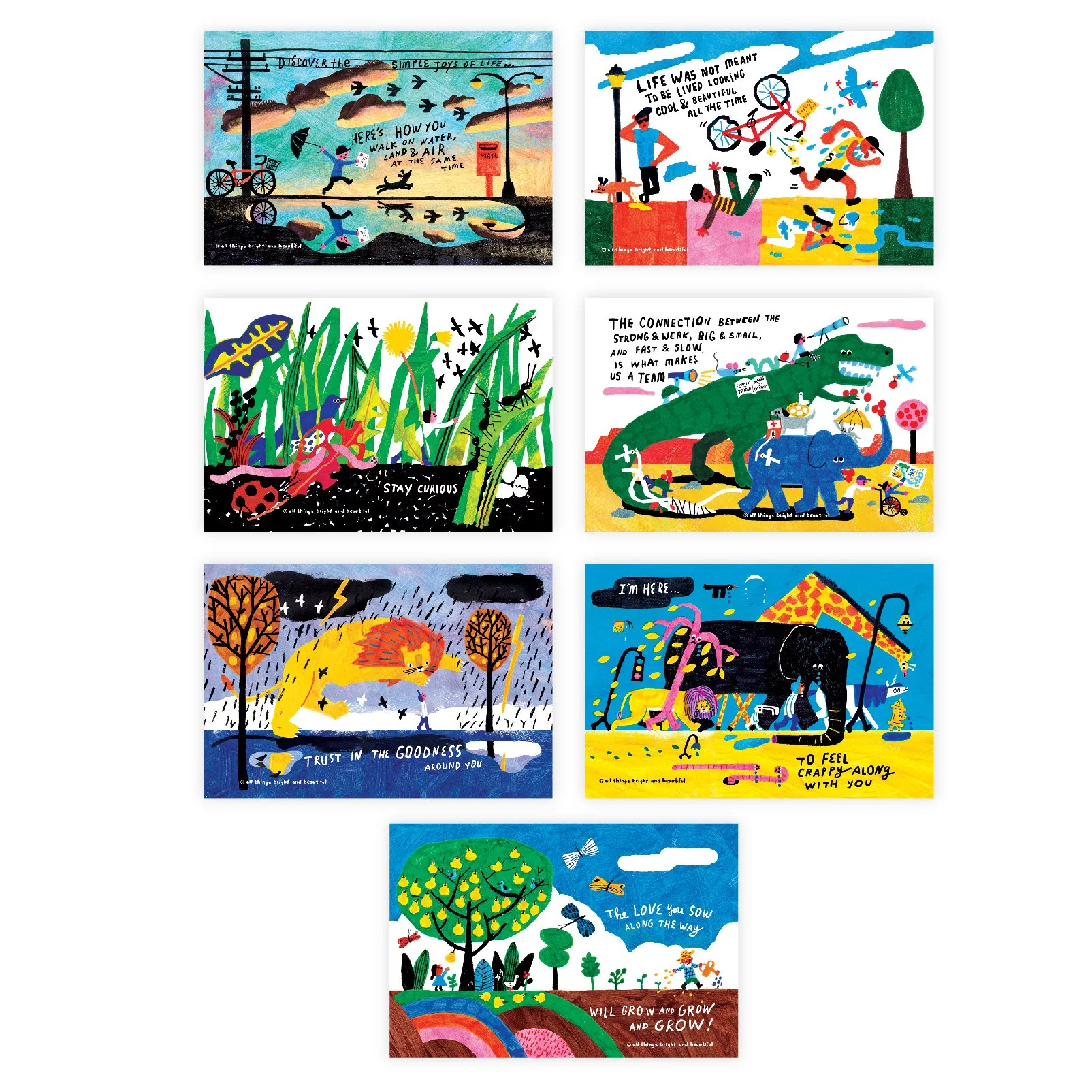 Traveller Postcard Set 3 旅行者明信片套裝3