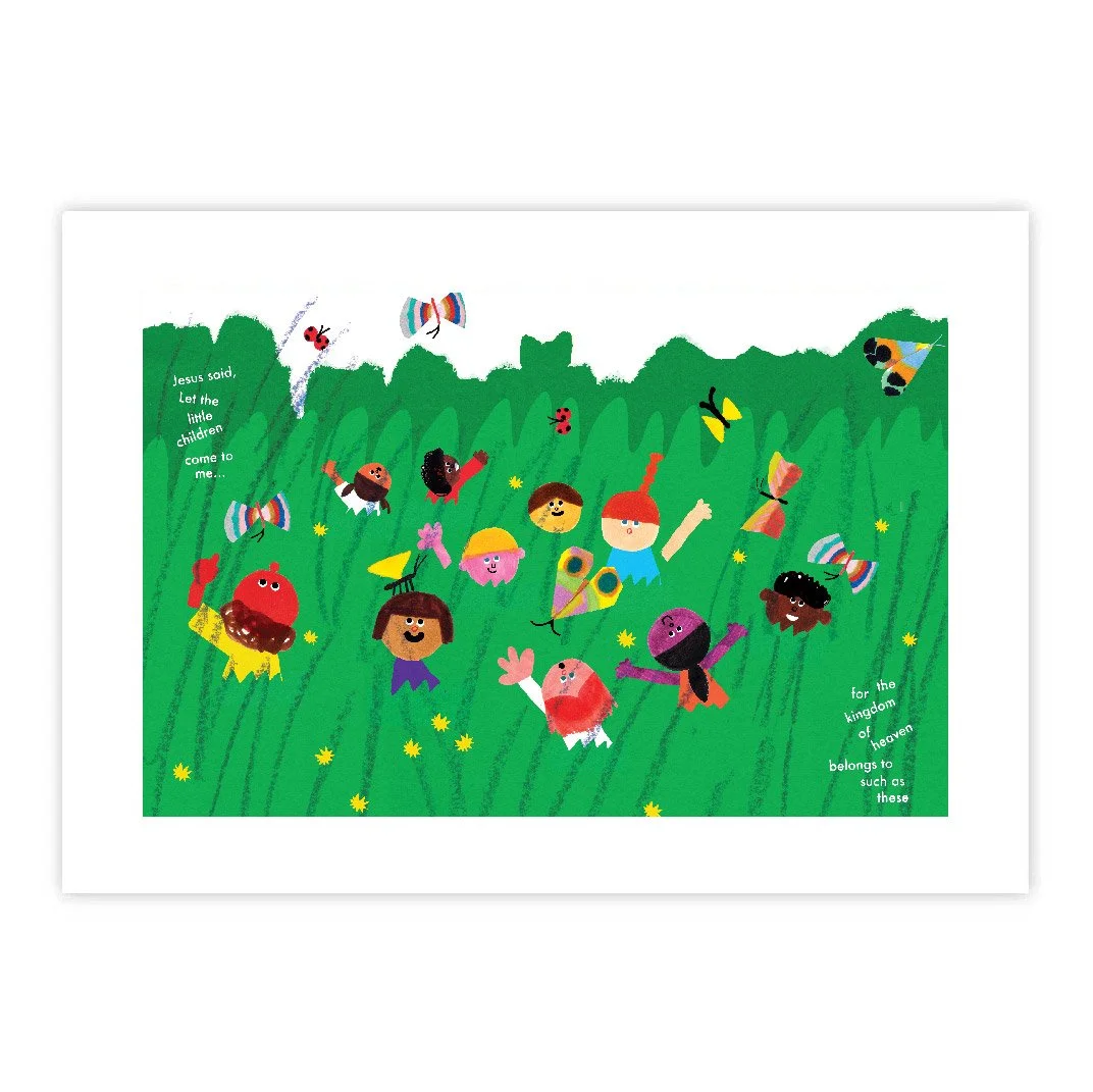 Children Print 小孩子印畫