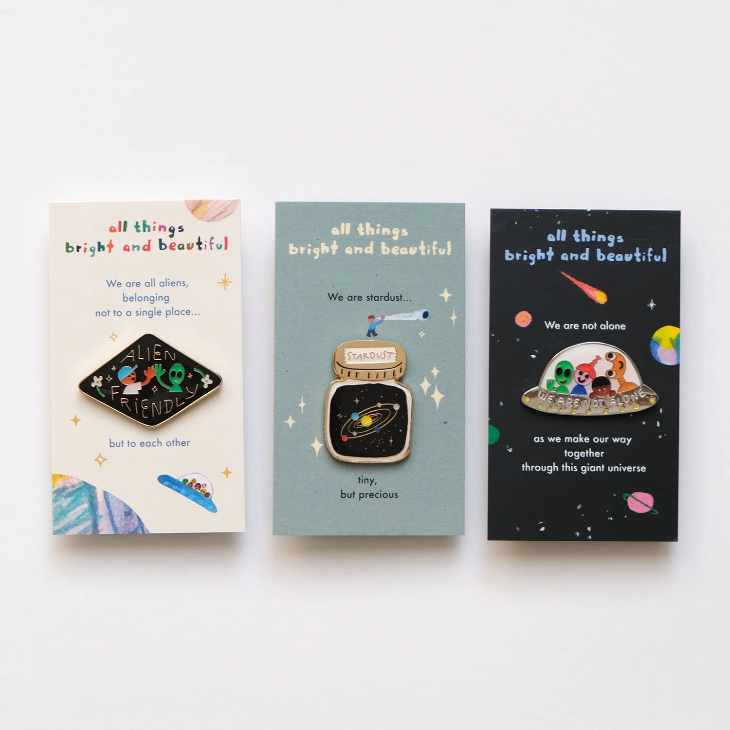 Galaxy Pin Set 銀河襟章套裝 (Copy)