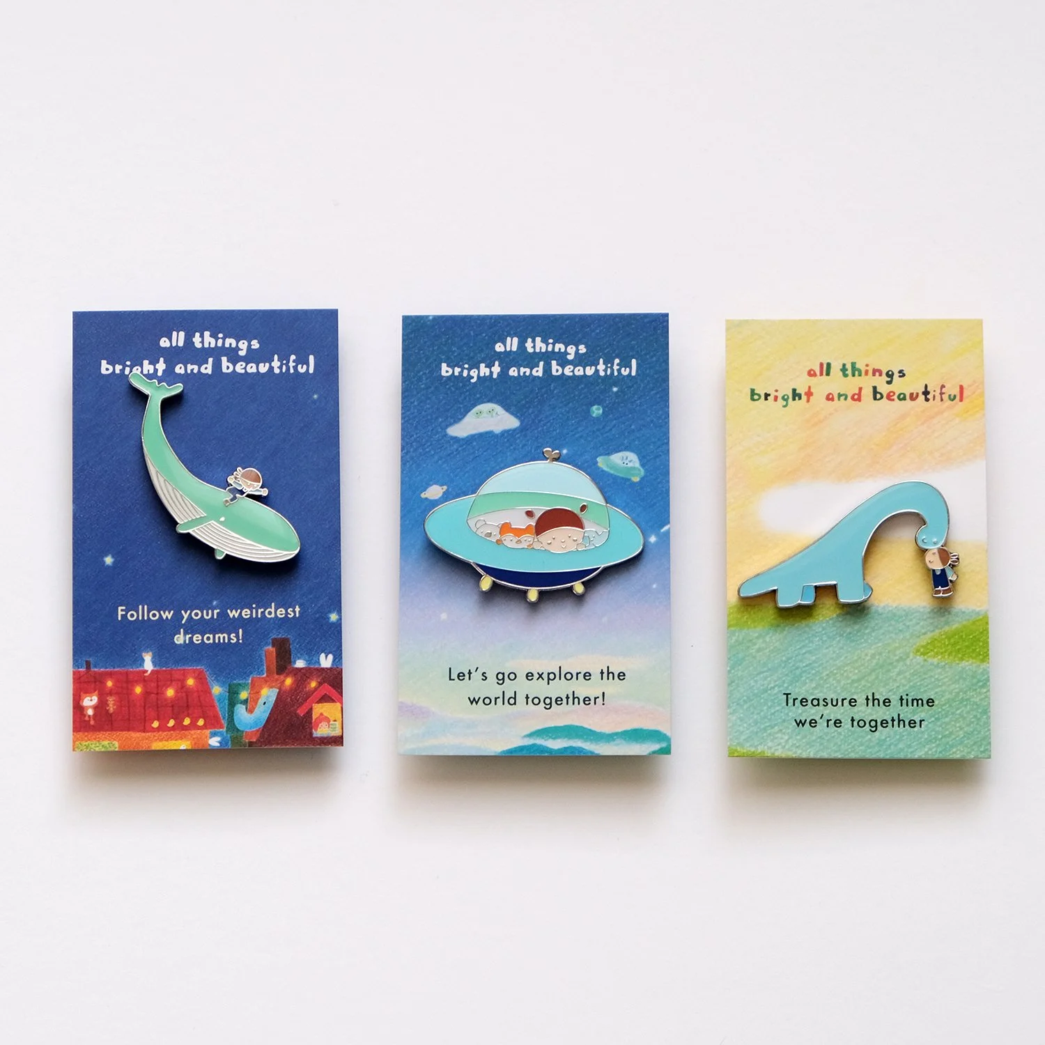 Explore Pin Set 探索襟章套裝