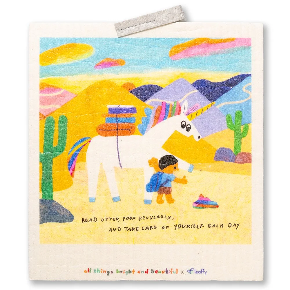 Unicorn Sponge Cloth 獨角獸抹布 // pre-order