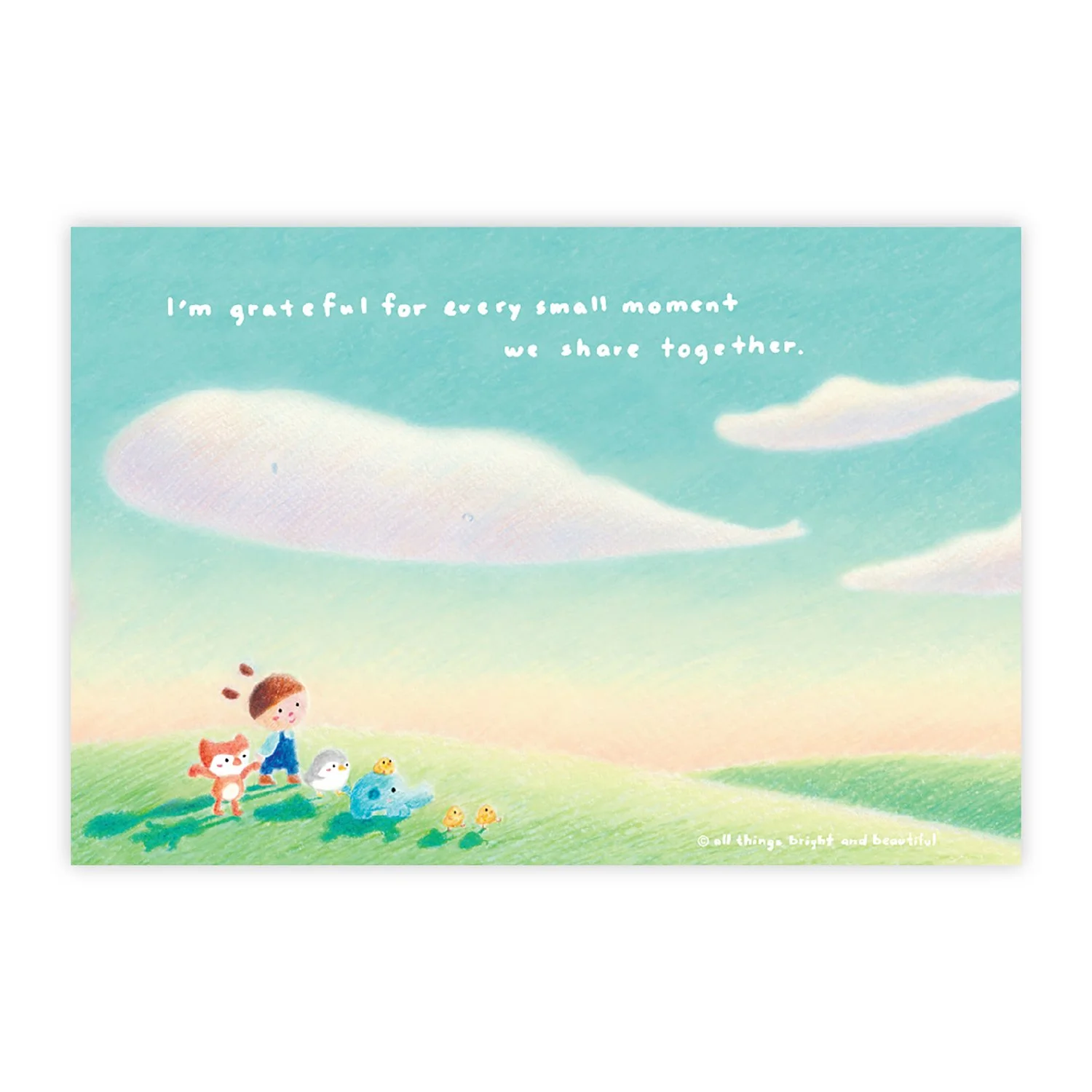 Grateful Postcard 感恩明信片