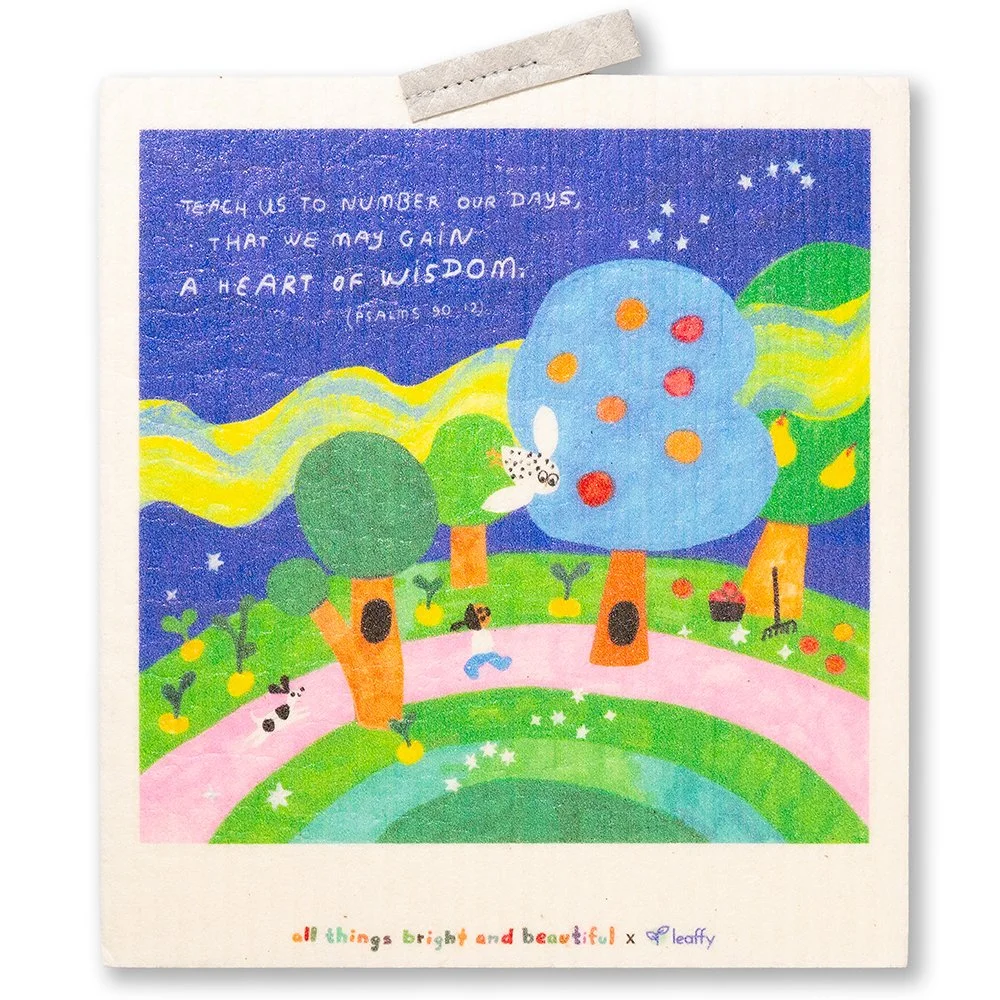 Wisdom Sponge Cloth 智慧的心抹布 // pre-order 預購