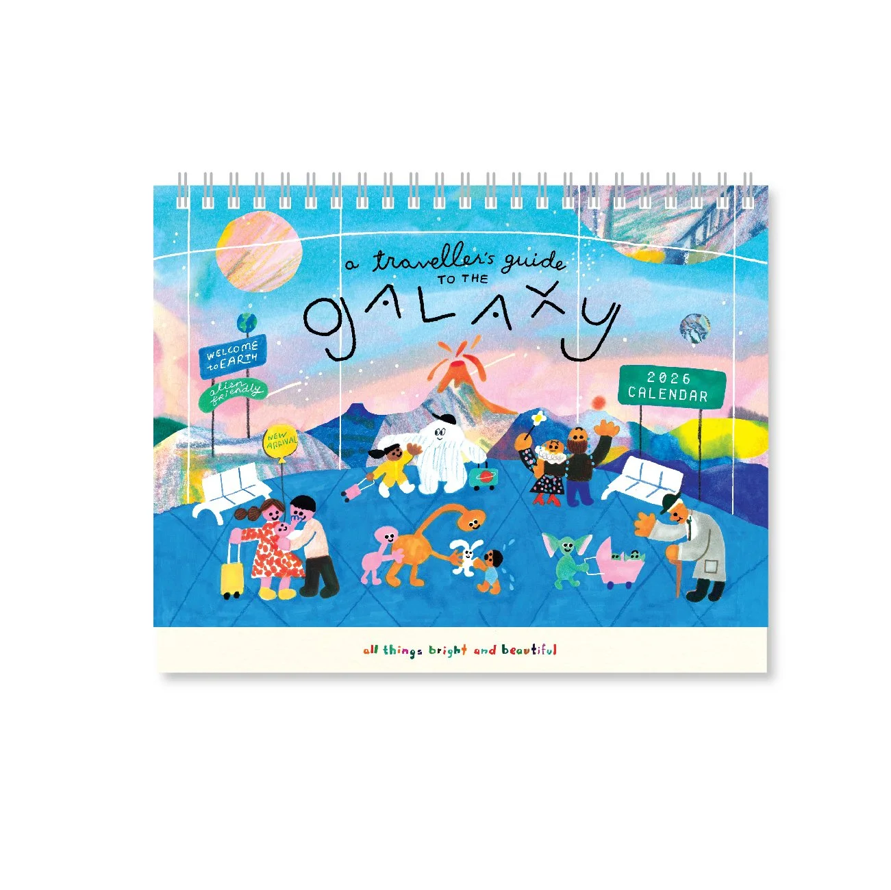 2026 Desktop Calendar Pre-order 桌曆預購 // A Traveller’s Guide To The Galaxy