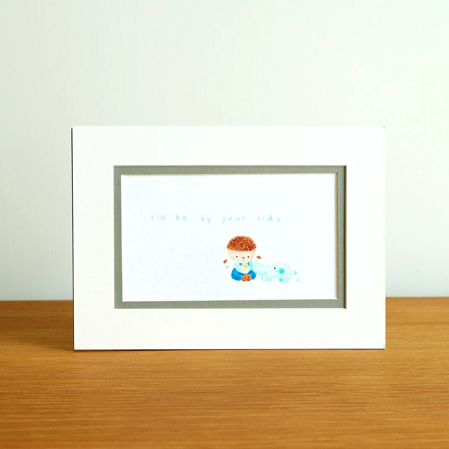 By your side mini original drawing 你身旁 小原畫
