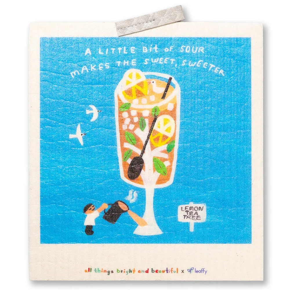 Lemon Tea Sponge Cloth 檸檬茶抹布 // pre-order 預購