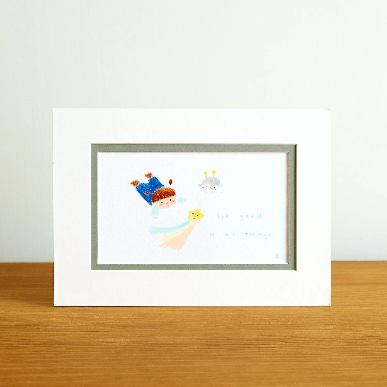 See good mini original drawing 發現美好 小原畫