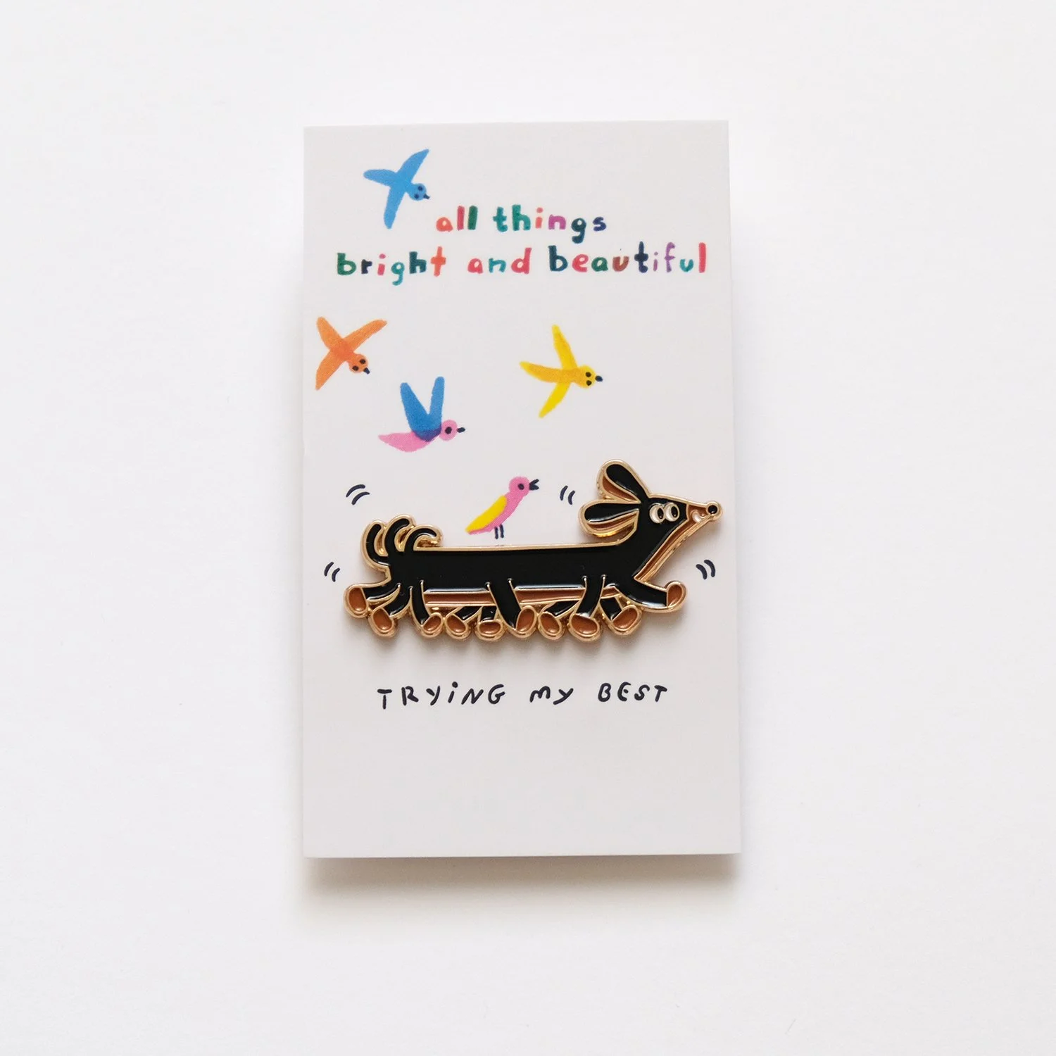 Dog Pin 小狗小襟章