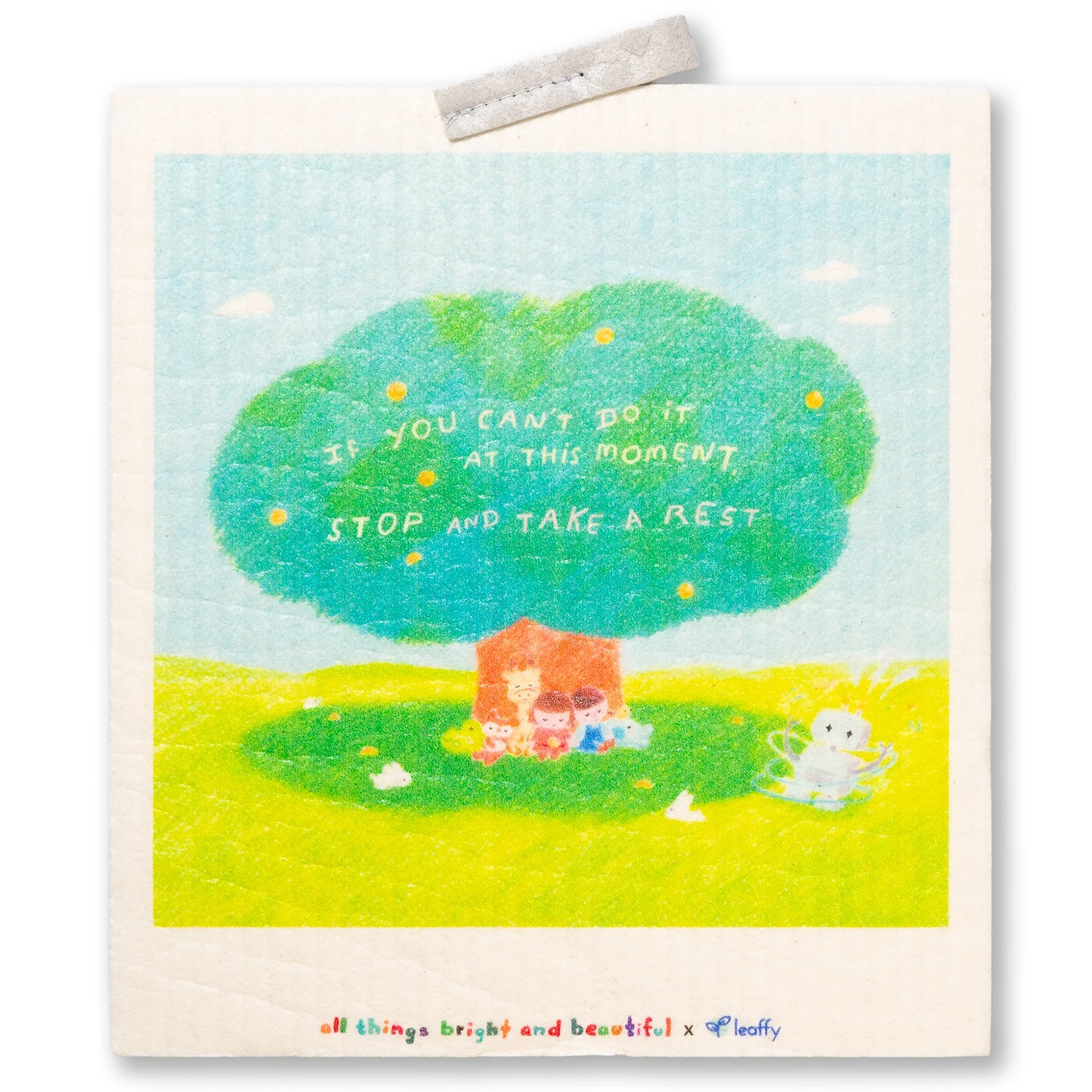 Take a Rest Sponge Cloth 休息抹布 // pre-order 預購