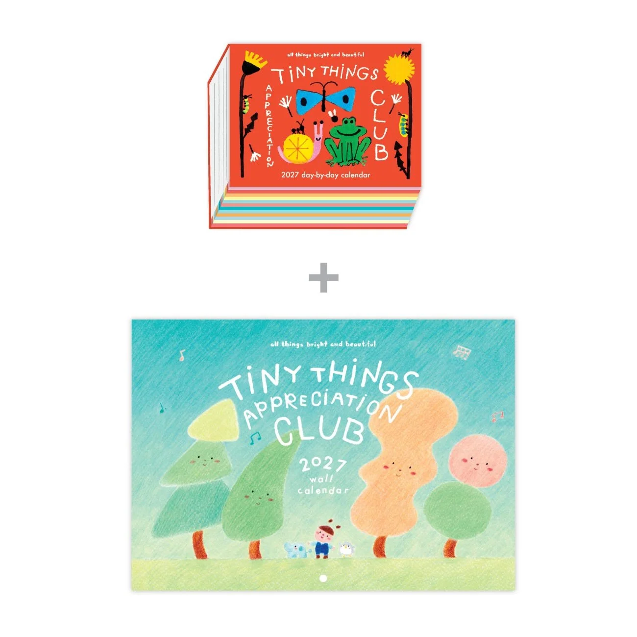 2027 Desk + Wall Calendar Set 桌面日曆+掛曆套裝