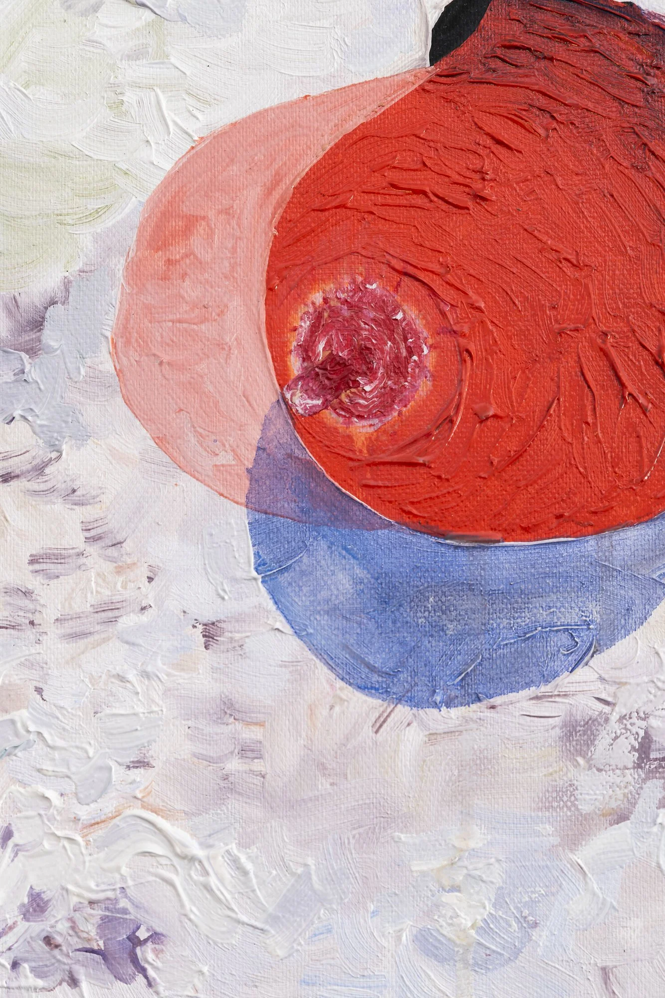 GLORY-HOLE 2019 Oil on canvas 31.5 x 24.4cm