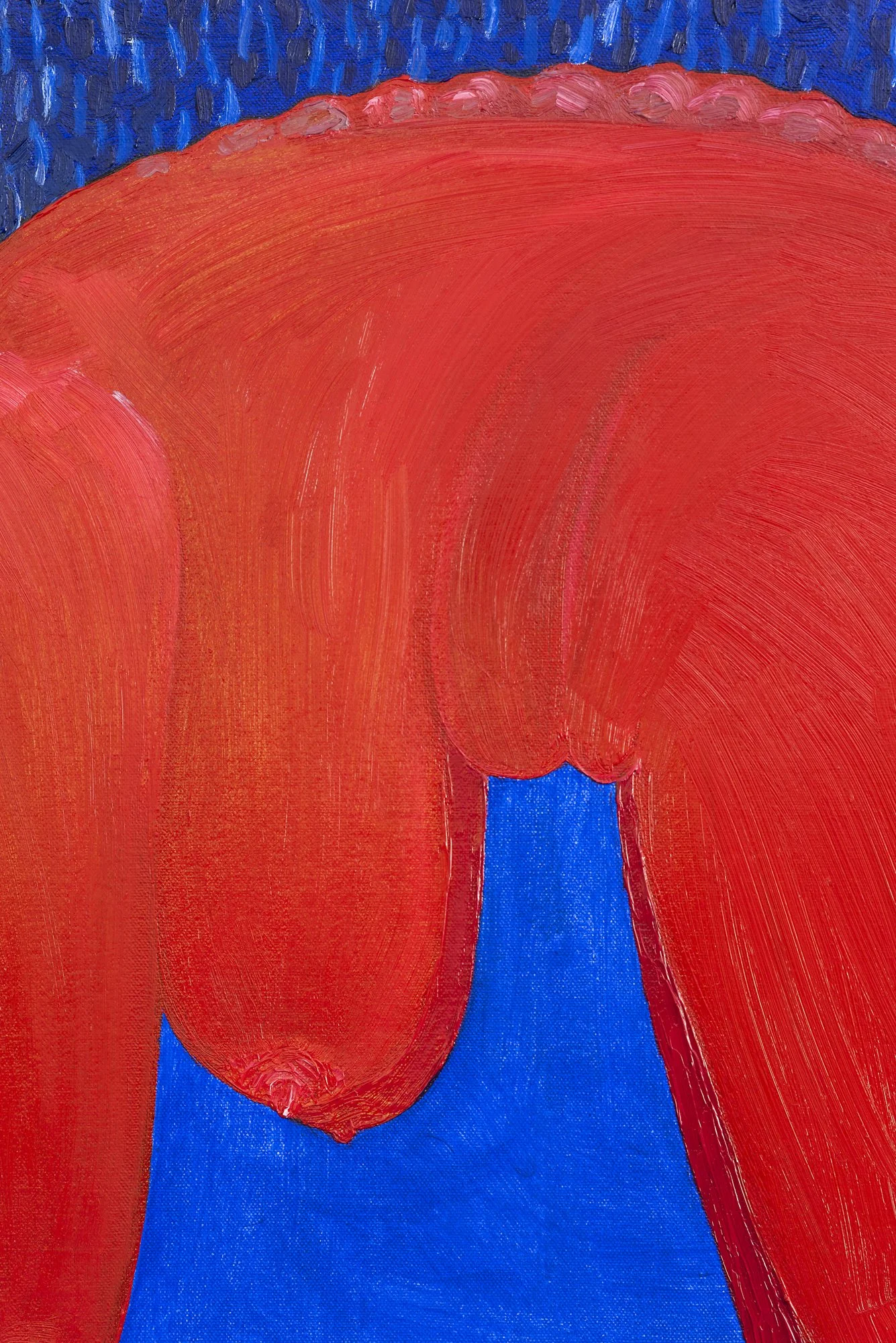 ATLAS SUNRISE 2020 Oil and acrylic on canvas 60.6 x 43.1cm