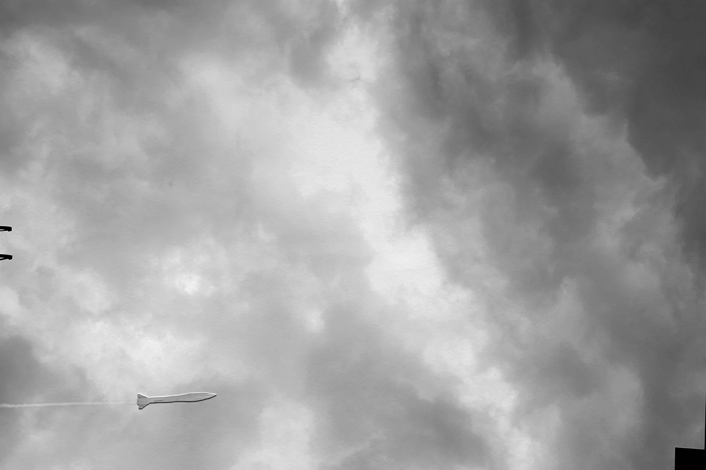 Drones (in the air), 2014 Collage, Archival inkjet prints