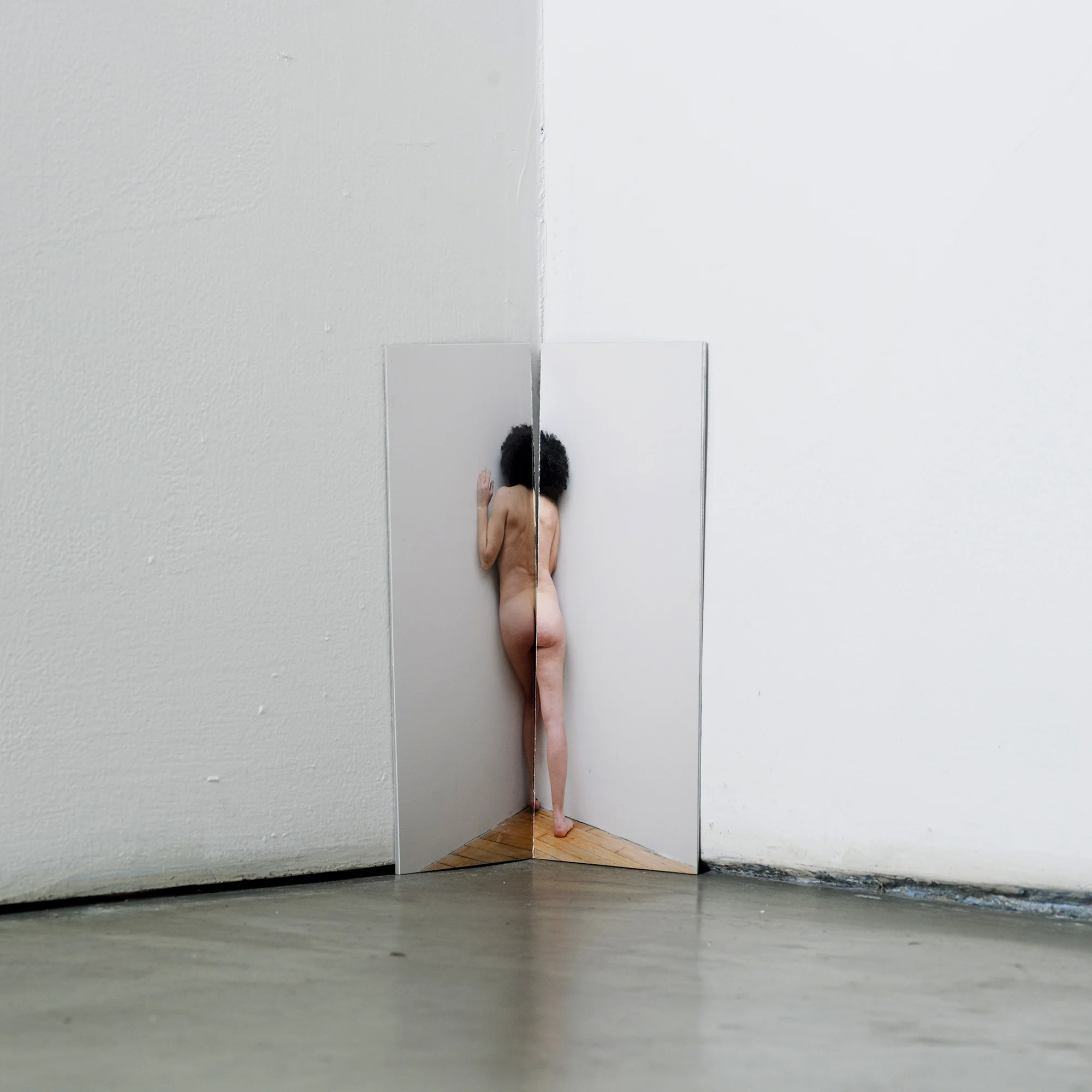 Corner (small) , 4.25" x 11" prints, Archival inkjet prints mounted on aluminum 2017
