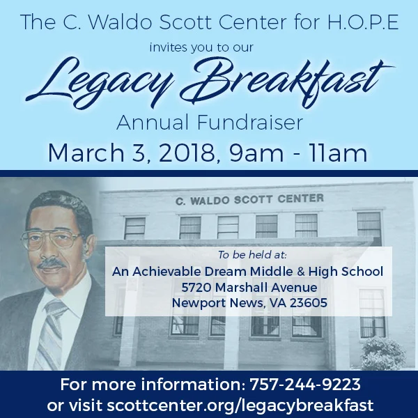Legacy Breakfast @ The C. Waldo Scott Center for H.O.P.E.