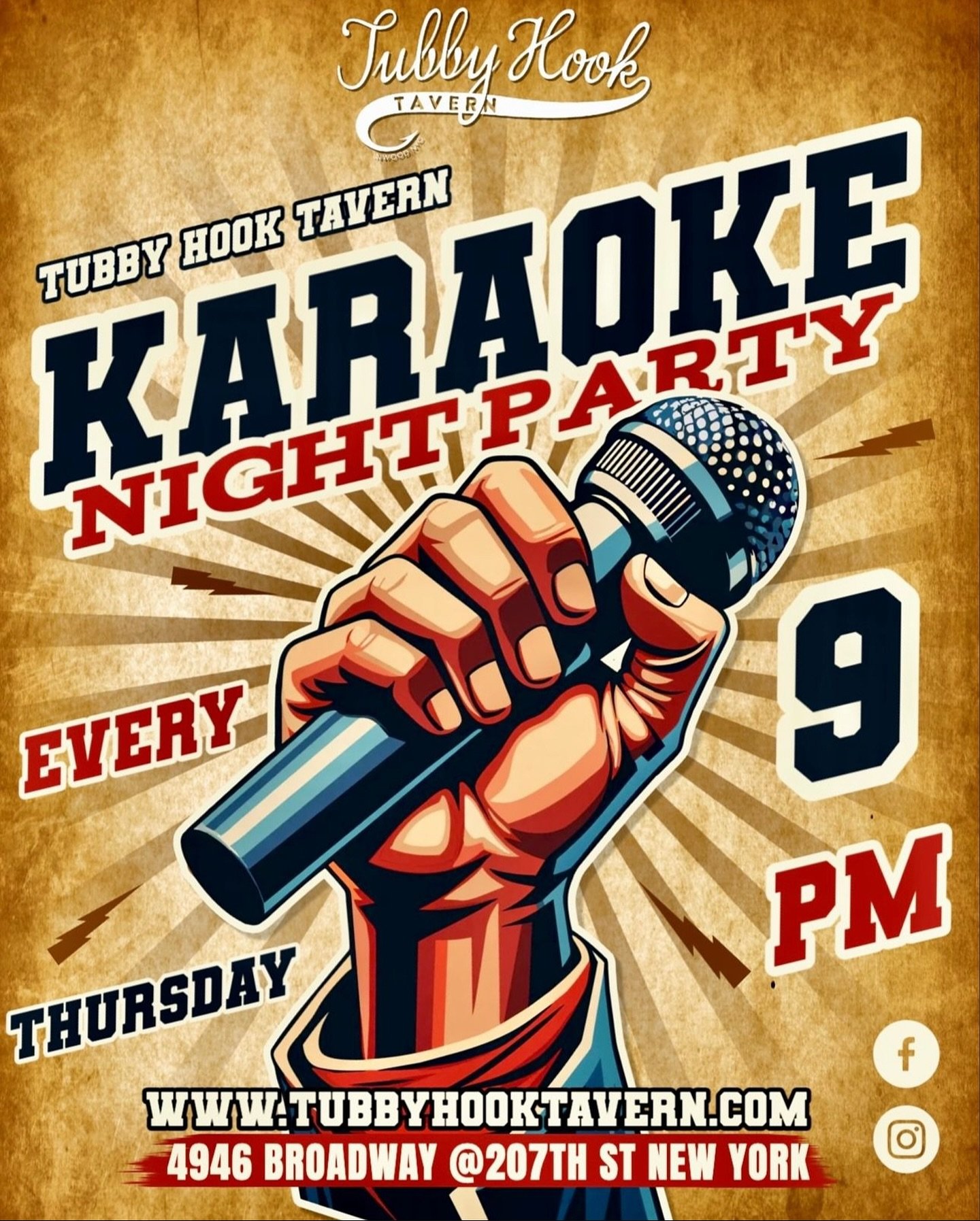 It&rsquo;s Thursday karaoke, starts 9pm. it&rsquo;s the night of singing and dancing 🎤🕺🏻💃

📍4946 Broadway @207th St, NY, 10034

#inwood #inwoodnyc #uptown #uptownnyc #karaoke #karaokenight #karaokeparty #sing #singers #broadway #letsdrink #letse