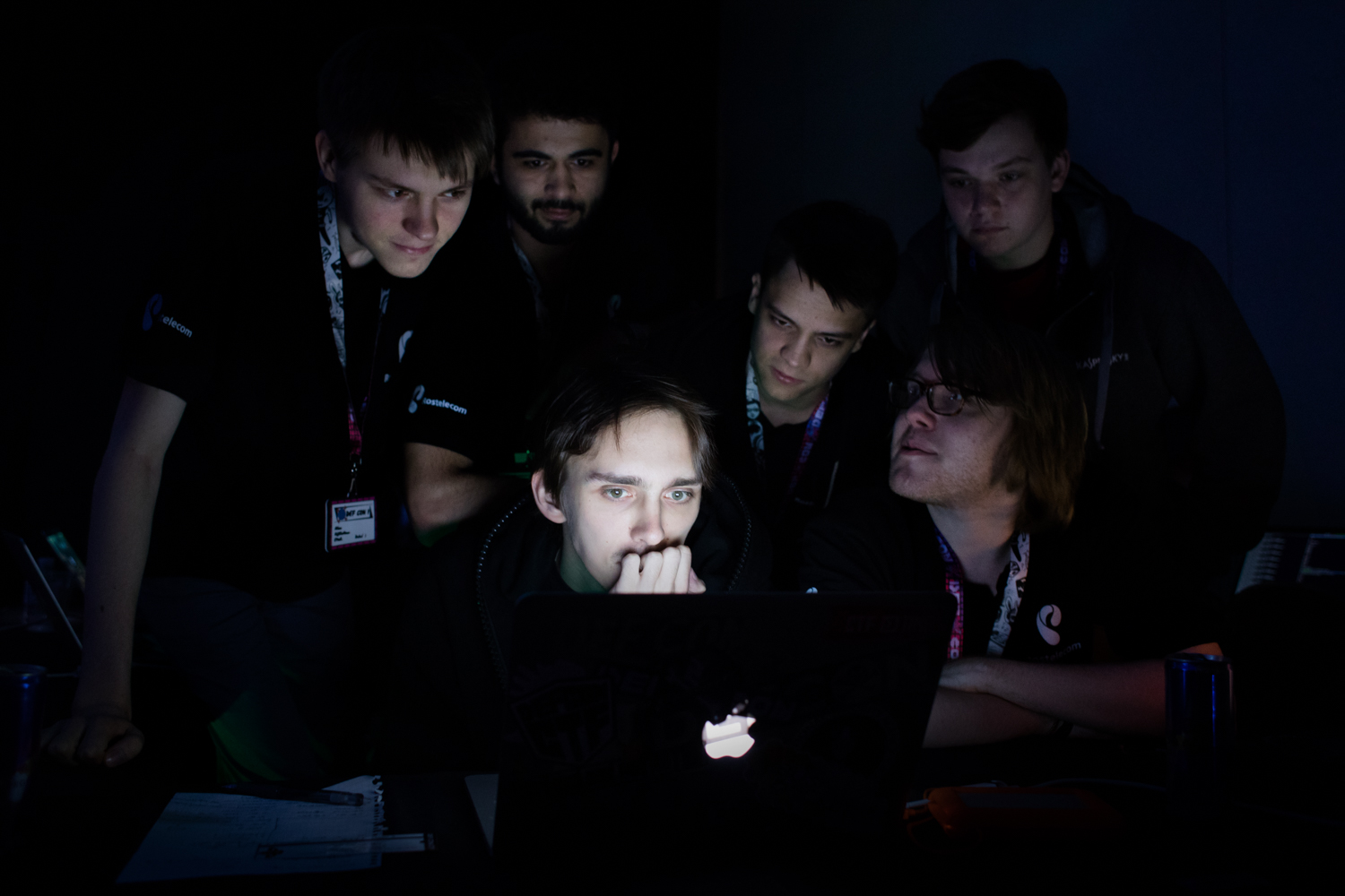  Images shot during DefCon 25, the largest hacker convention worldwide attracting 25.000 visitors every year. 