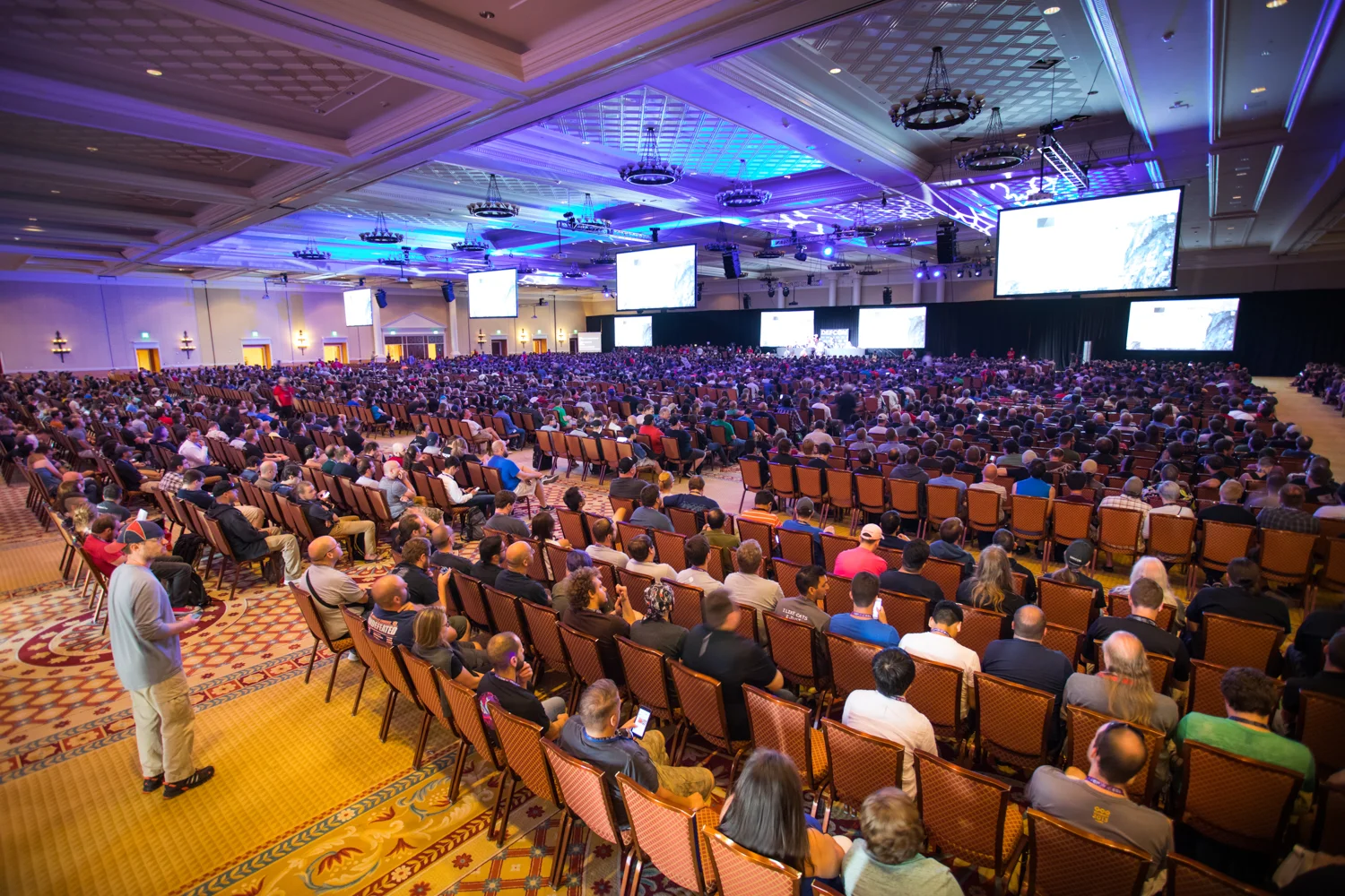  Images shot during DefCon 25, the largest hacker convention worldwide attracting 25.000 visitors every year. 