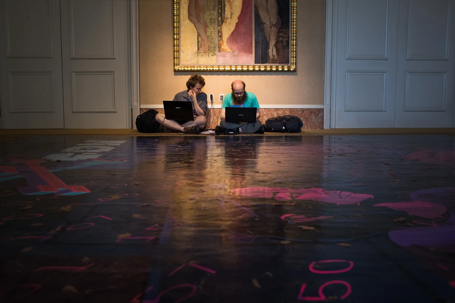  Images shot during DefCon 25, the largest hacker convention worldwide attracting 25.000 visitors every year. 