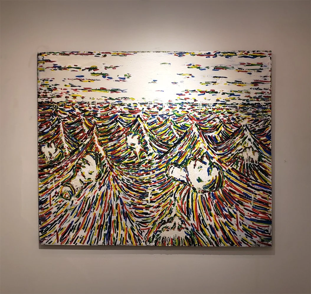 the flood at Galerie Camille