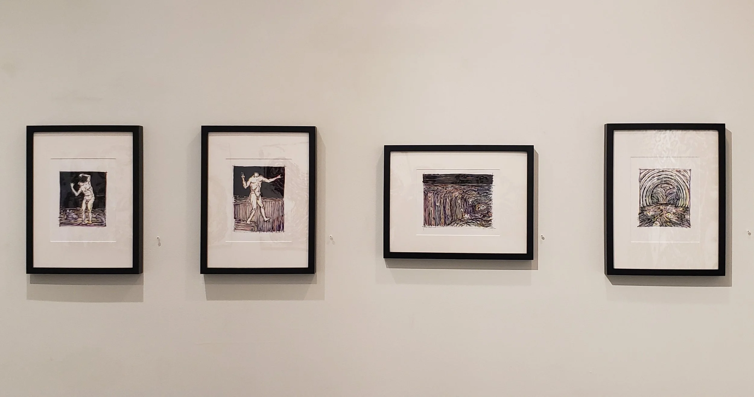 helplessly headless, sometimes it's not a good idea to walk around without your head, the gorge, sewer at Galerie Camille