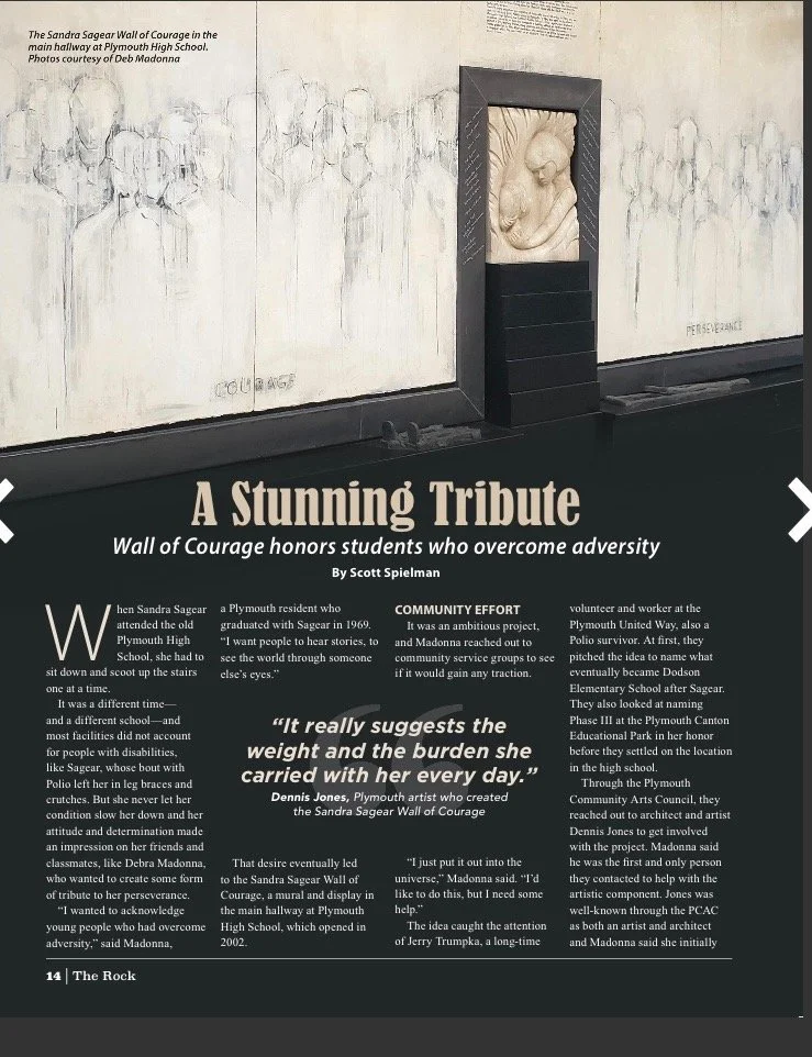 Sandra Saeger Installation Article