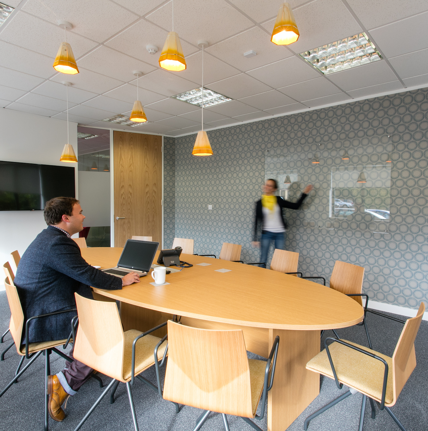 Boardroom table in mfc.
